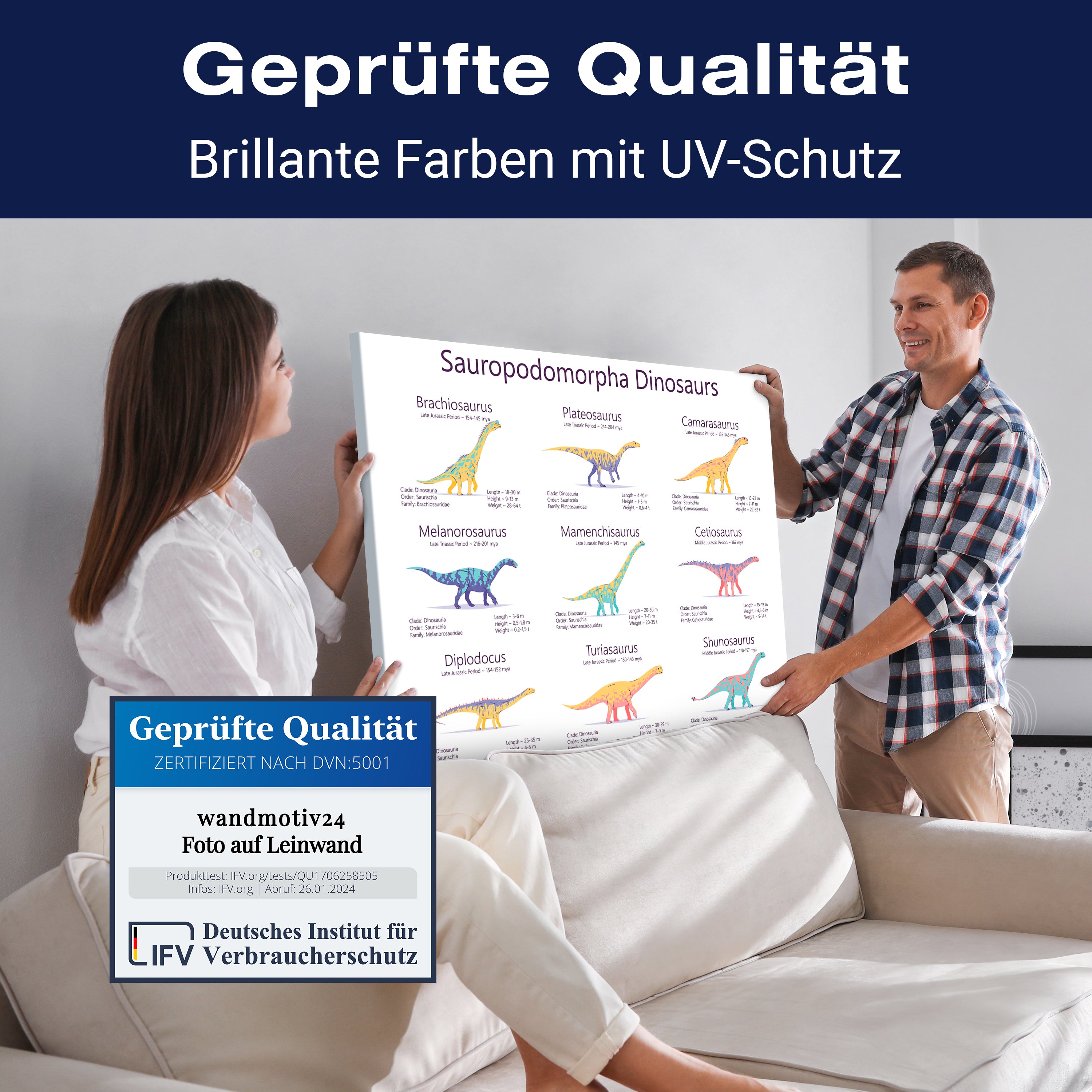 Leinwandbild Tiere, Dinosaurier, Querformat M0690 kaufen - Bild 4 Leinwandbild Tiere, Dinosaurier, Querformat M0690 kaufen - Bild 4