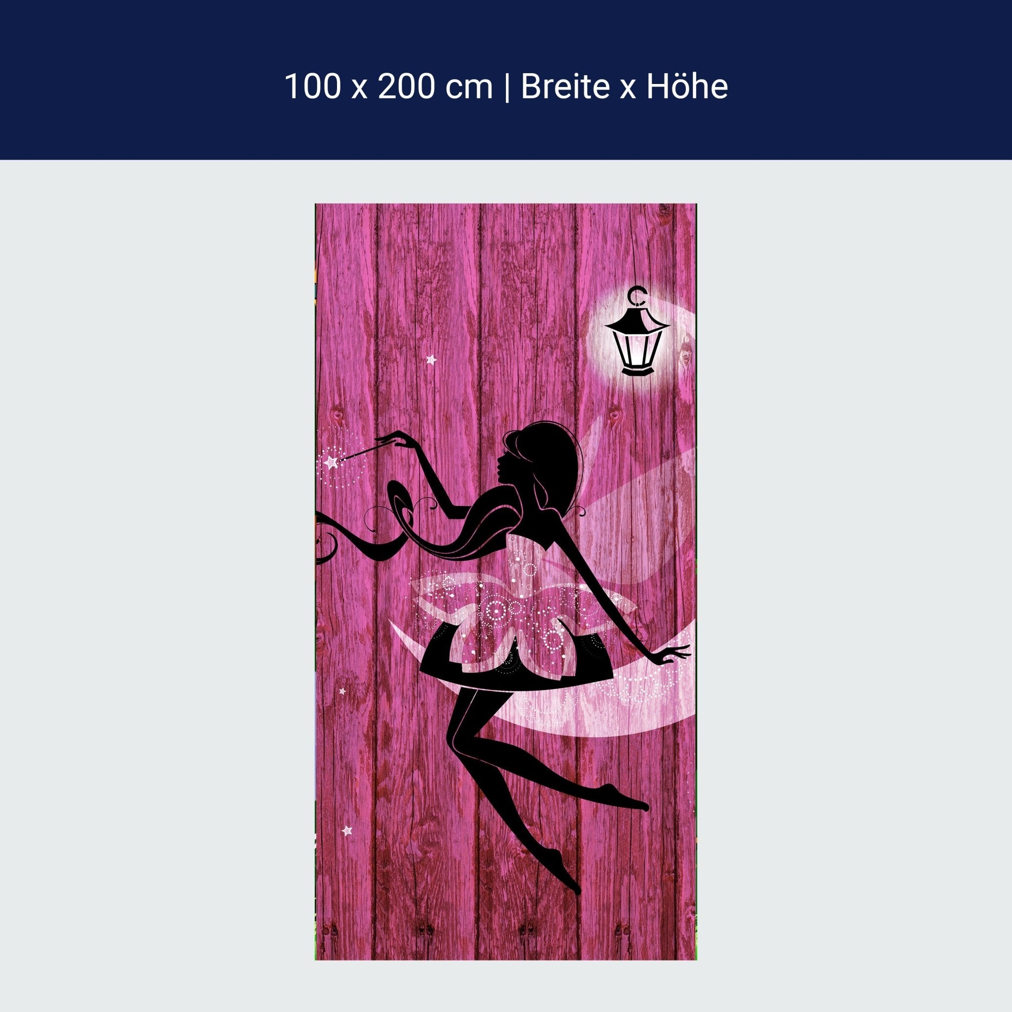 Türtapete Porträt einer schönen Fee M0690 Türtapete Porträt einer schönen Fee M0690