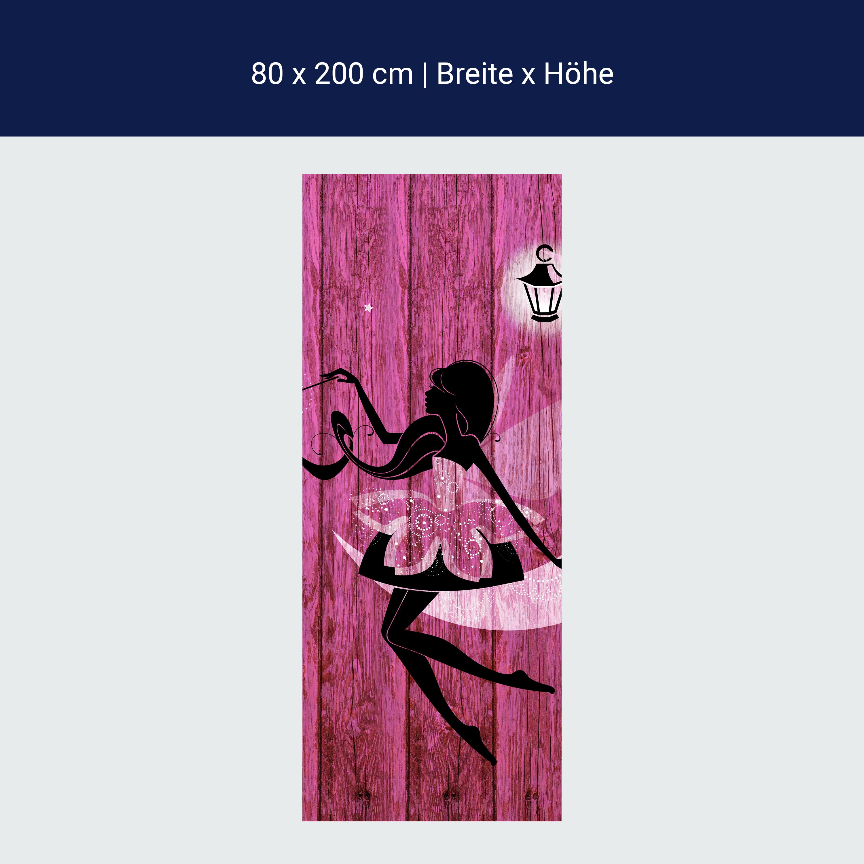 Türtapete Porträt einer schönen Fee M0690 Türtapete Porträt einer schönen Fee M0690