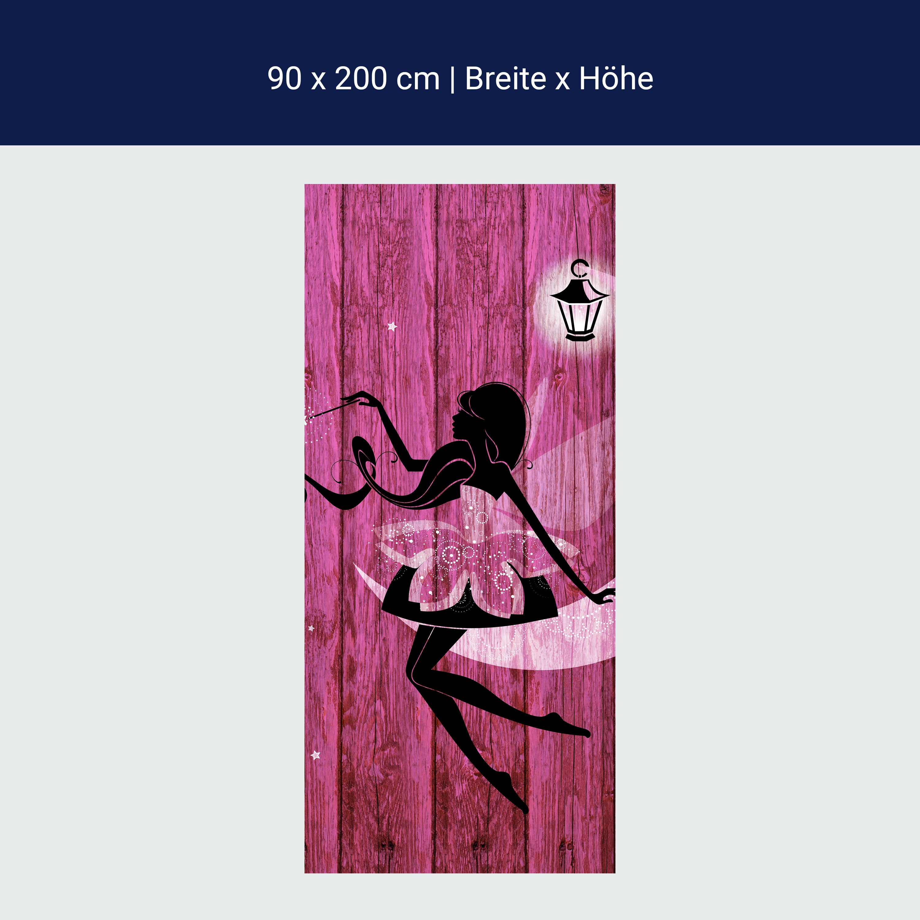 Türtapete Porträt einer schönen Fee M0690 Türtapete Porträt einer schönen Fee M0690