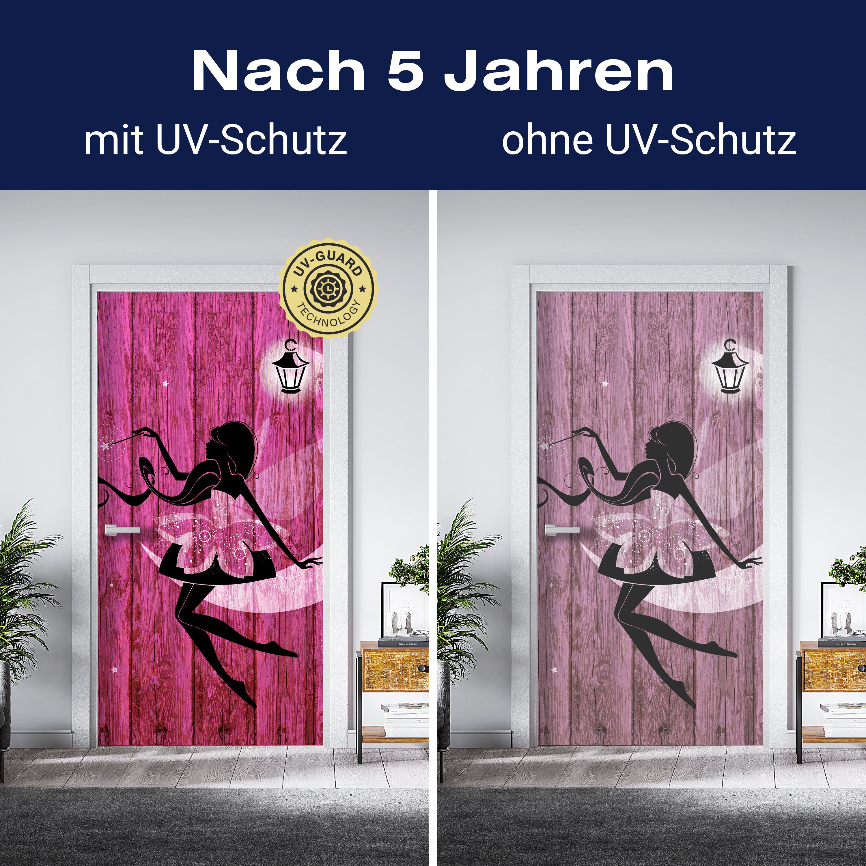 Türtapete Porträt einer schönen Fee M0690 - Bild 4 Türtapete Porträt einer schönen Fee M0690 - Bild 4