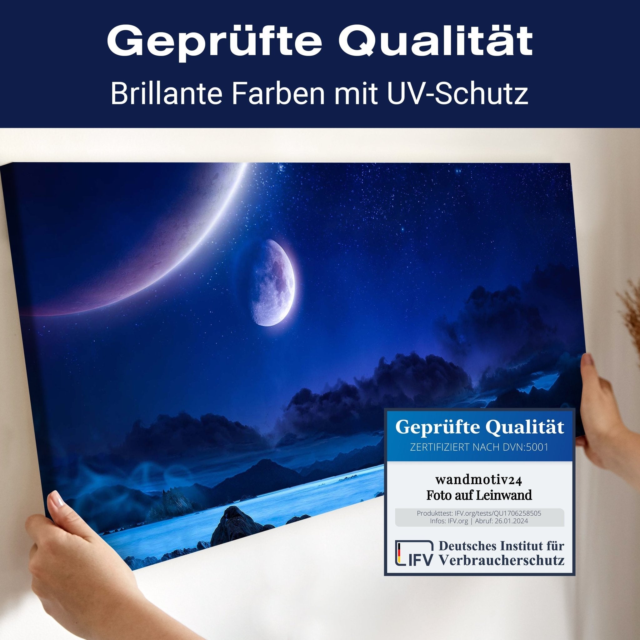 Leinwandbild Landschaft der Küste in der Nacht M0696 kaufen - Bild 4 Leinwandbild Landschaft der Küste in der Nacht M0696 kaufen - Bild 4