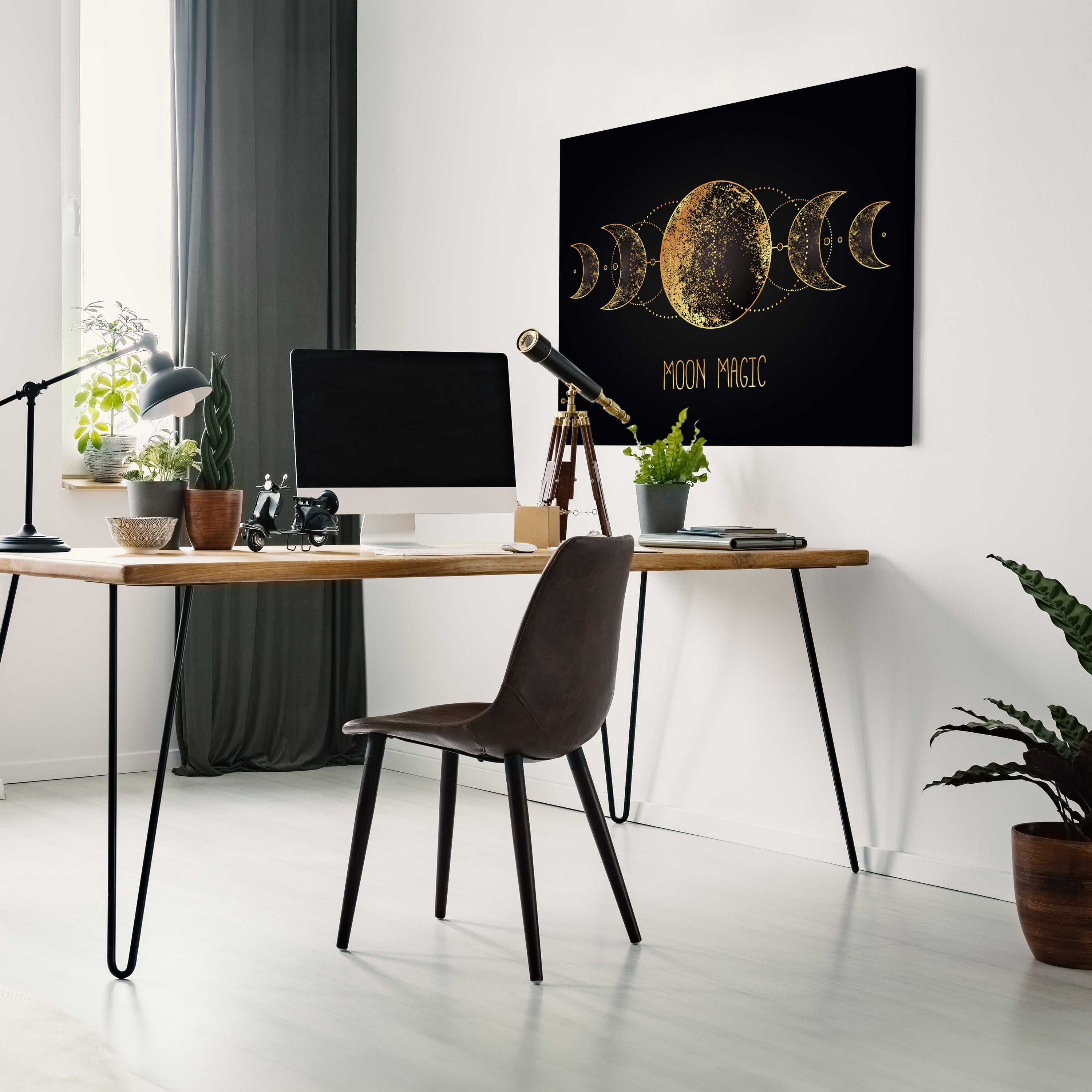 Leinwandbild Weltall, Mond, Querformat M0697 kaufen - Bild 3 Leinwandbild Weltall, Mond, Querformat M0697 kaufen - Bild 3