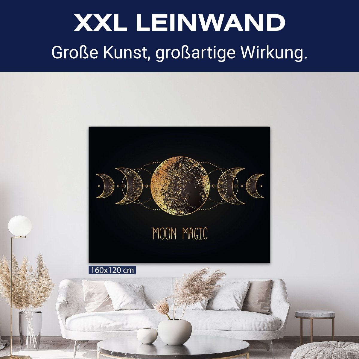 Leinwandbild Weltall, Mond, Querformat M0697 kaufen - Bild 9 Leinwandbild Weltall, Mond, Querformat M0697 kaufen - Bild 9