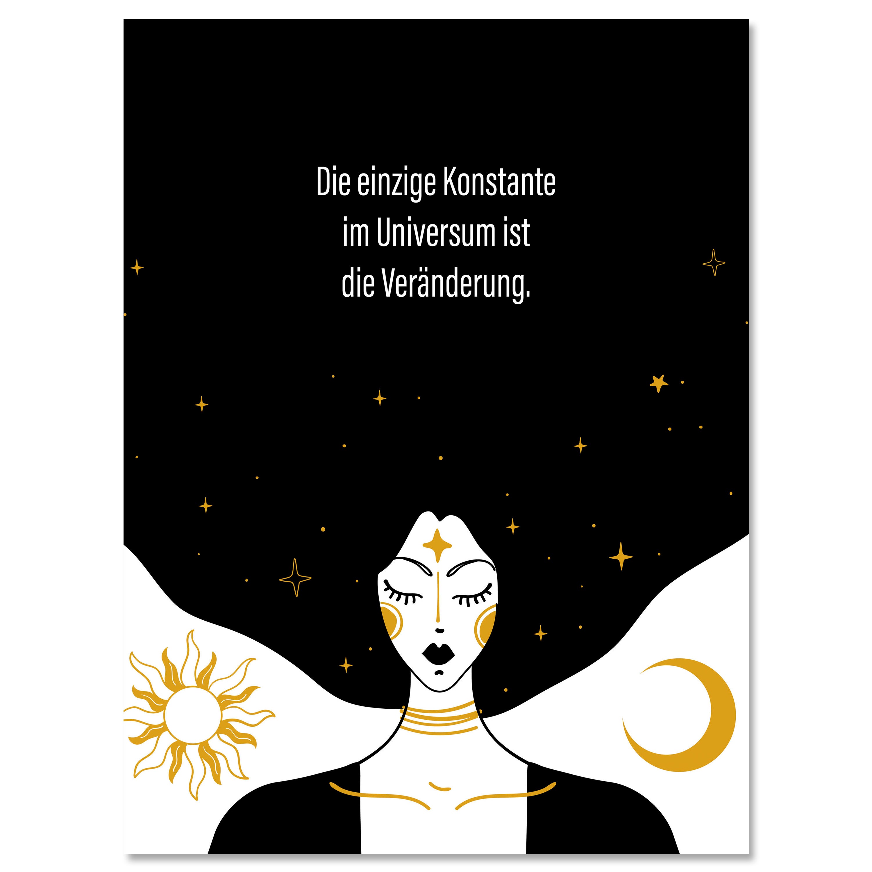 Leinwandbild Spruch, Die einzige Konstante, Hochformat M0701 kaufen - Bild 1 Leinwandbild Spruch, Die einzige Konstante, Hochformat M0701 kaufen - Bild 1