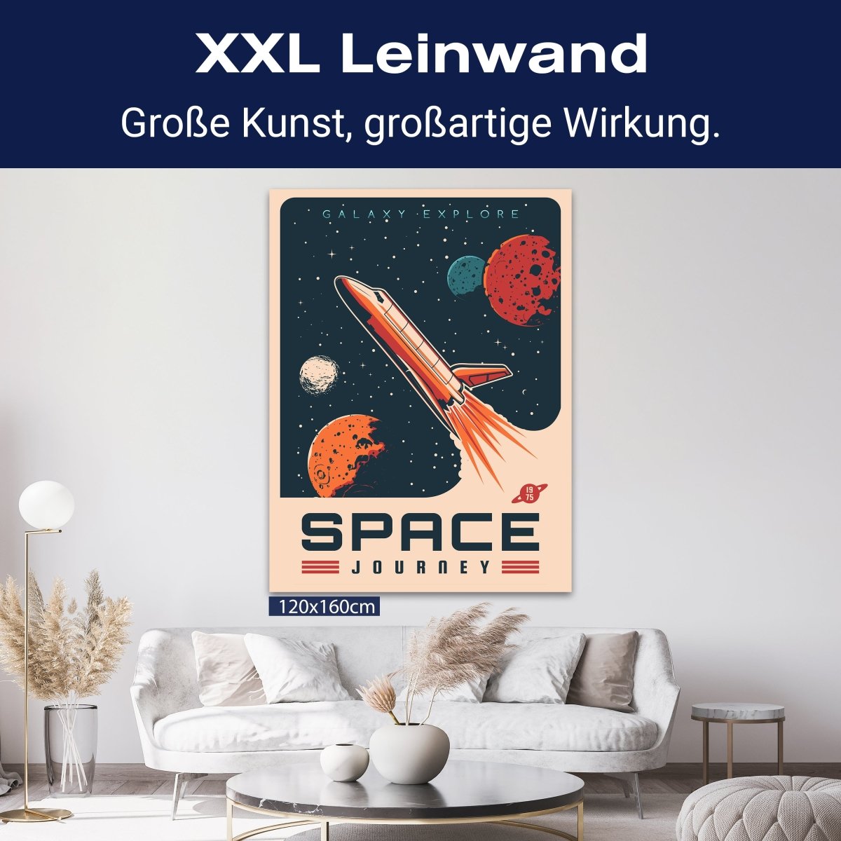 Leinwandbild Digital Art, Rakete, Weltall, Hochformat M0703 kaufen - Bild 9 Leinwandbild Digital Art, Rakete, Weltall, Hochformat M0703 kaufen - Bild 9