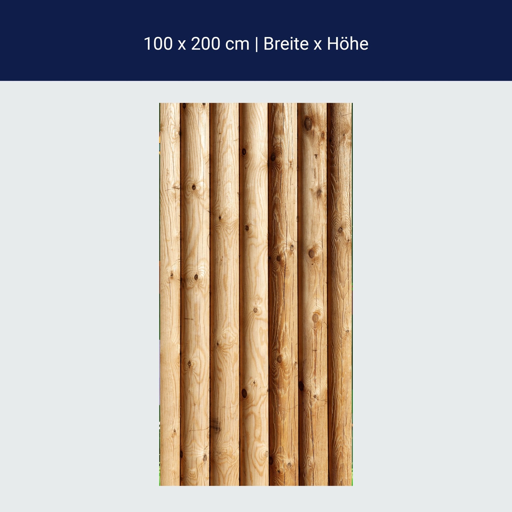 Türtapete Rustik Holzwand M0704 Türtapete Rustik Holzwand M0704