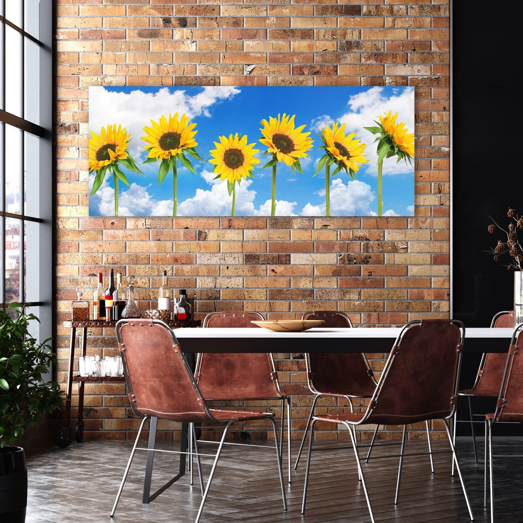 Leinwandbild Sonnenblumen M0705 kaufen - Bild 2 Leinwandbild Sonnenblumen M0705 kaufen - Bild 2