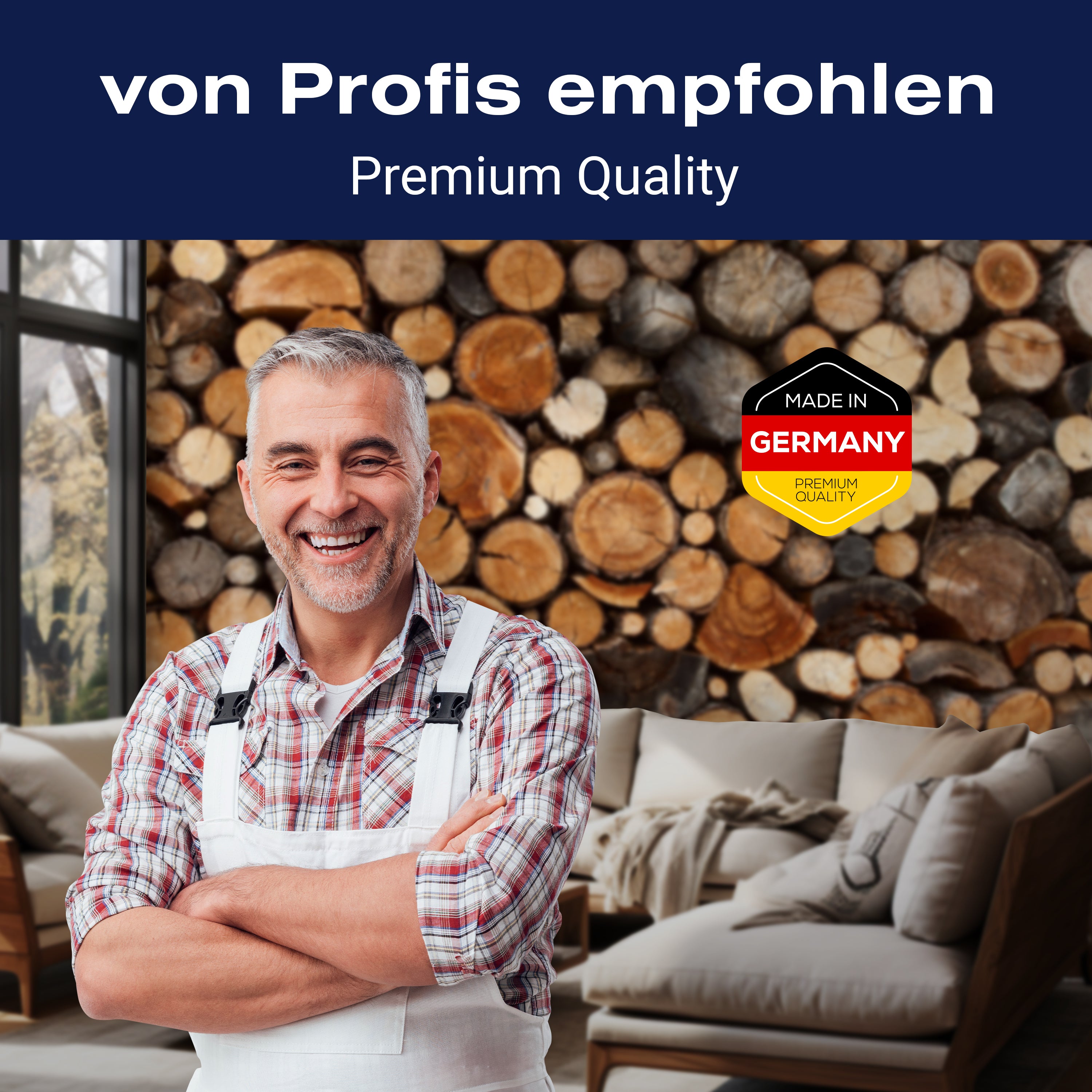 Fototapete Holz Holzoptik Holzstapel M0706 - Bild 5 Fototapete Holz Holzoptik Holzstapel M0706 - Bild 5