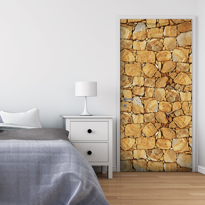 Türtapete Steinmauer M0707 - Bild 1 Türtapete Steinmauer M0707 - Bild 1