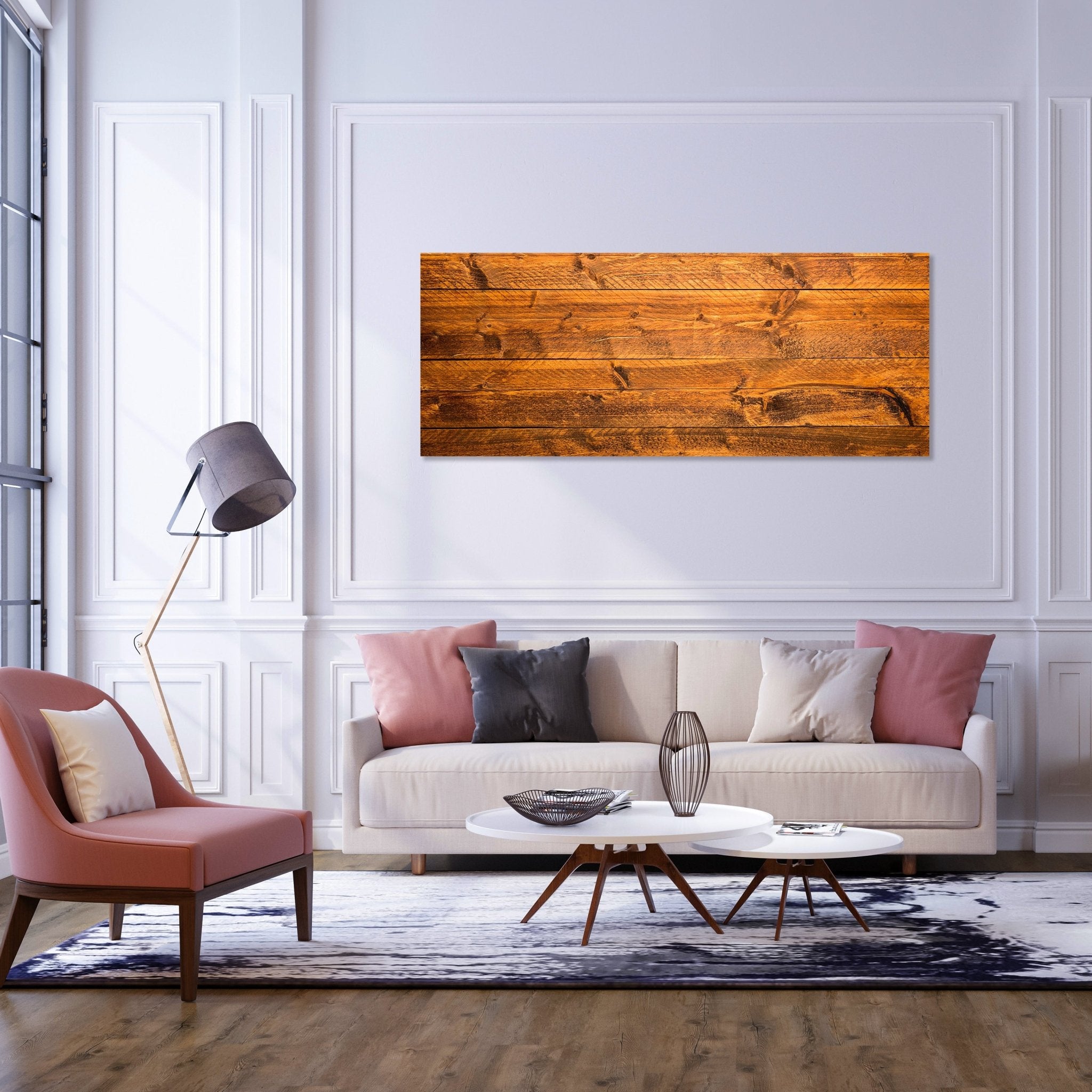 Leinwandbild Alte Holzwand M0719 kaufen - Bild 2 Leinwandbild Alte Holzwand M0719 kaufen - Bild 2