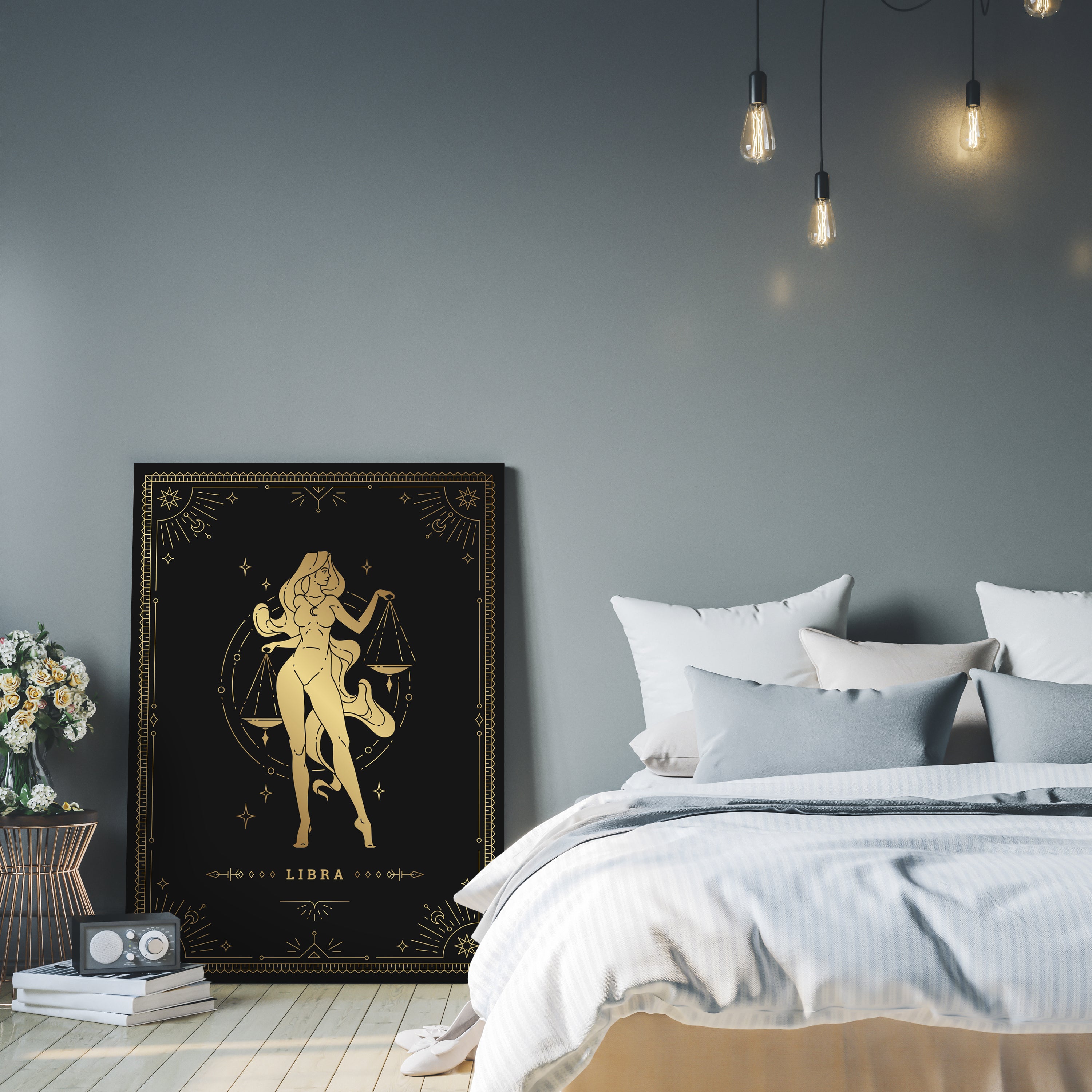 Leinwandbild Sternzeichen, Waage, Hochformat M0721 kaufen - Bild 3 Leinwandbild Sternzeichen, Waage, Hochformat M0721 kaufen - Bild 3