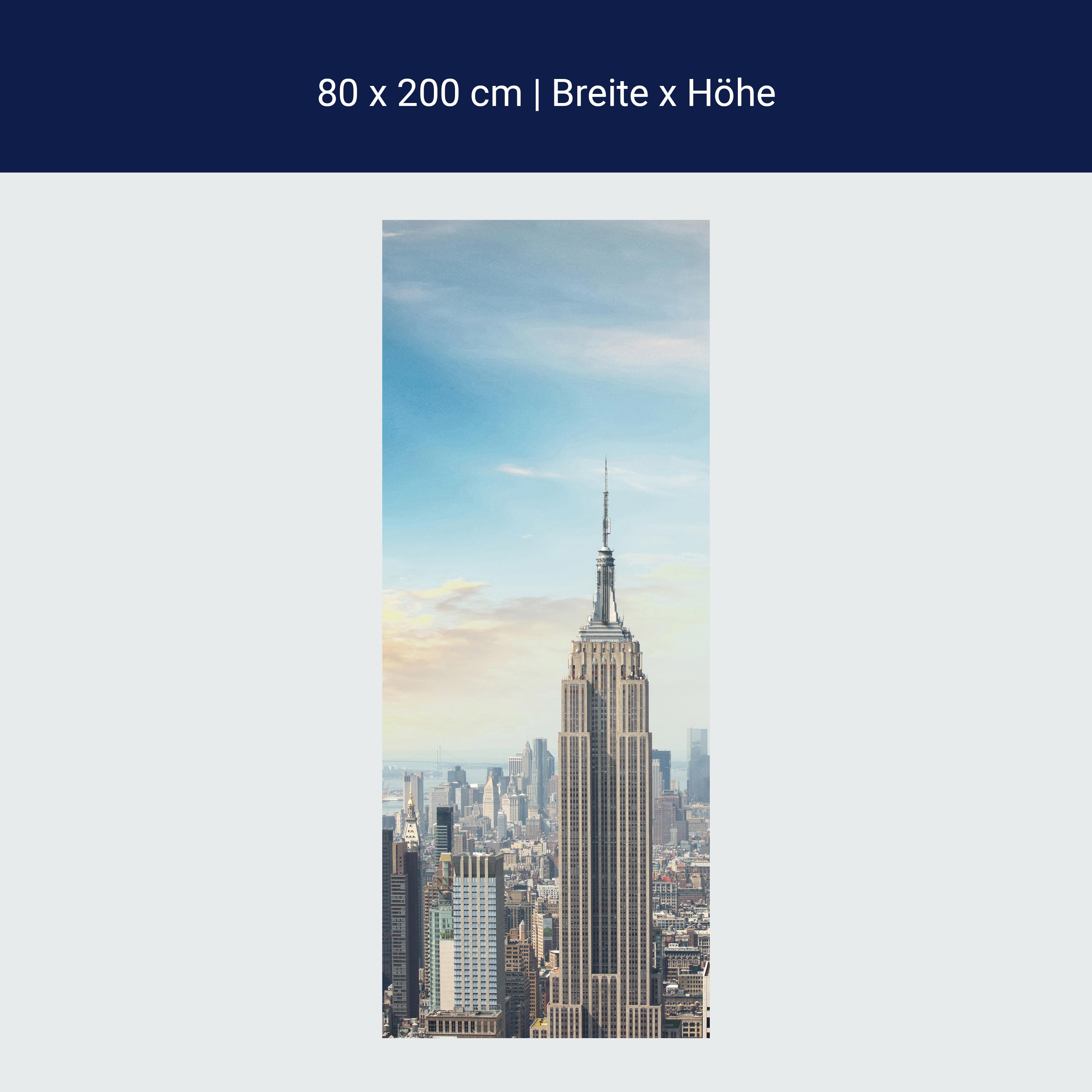 Türtapete Midtown und Manhattan - NYC M0725 Türtapete Midtown und Manhattan - NYC M0725