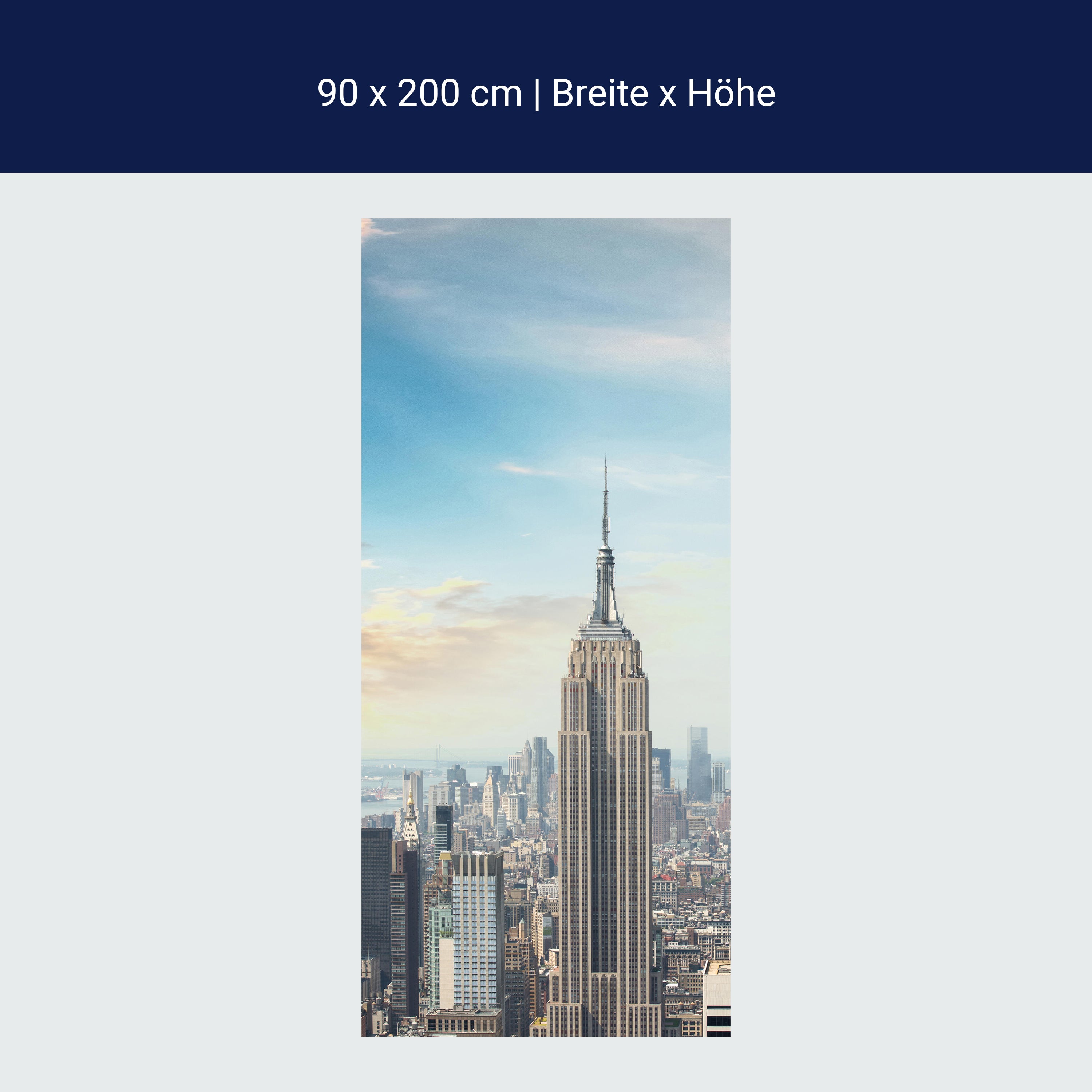 Türtapete Midtown und Manhattan - NYC M0725 Türtapete Midtown und Manhattan - NYC M0725