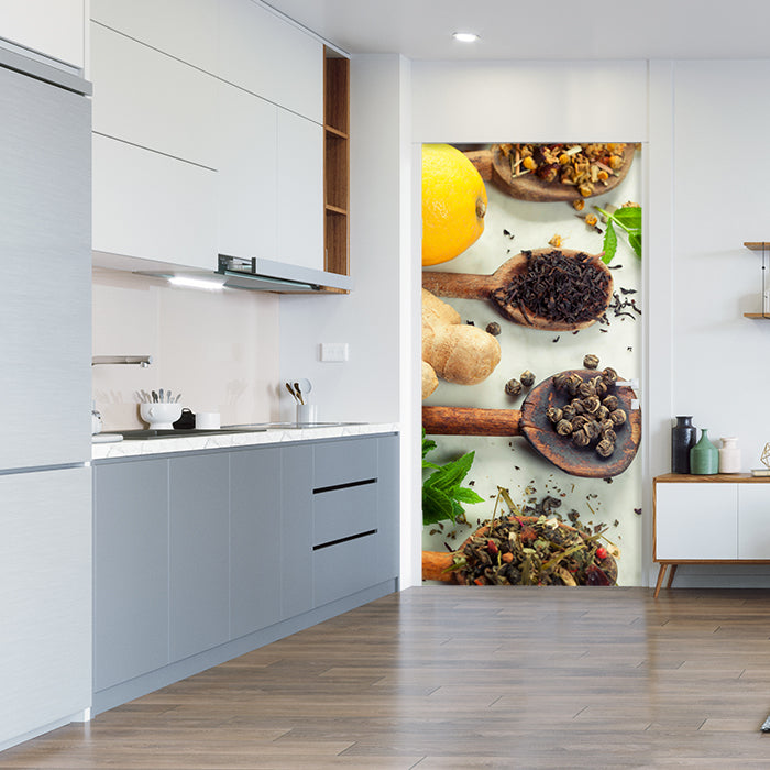 Türtapete Teezeit M0729 - Bild 1 Türtapete Teezeit M0729 - Bild 1