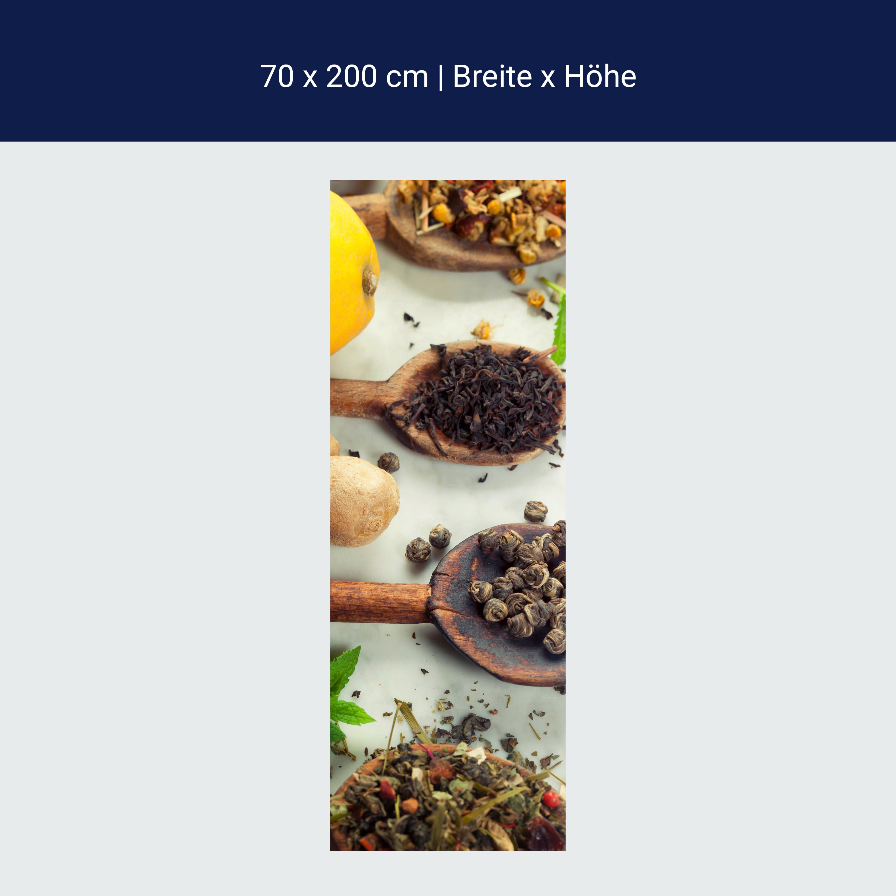 Türtapete Teezeit M0729 Türtapete Teezeit M0729