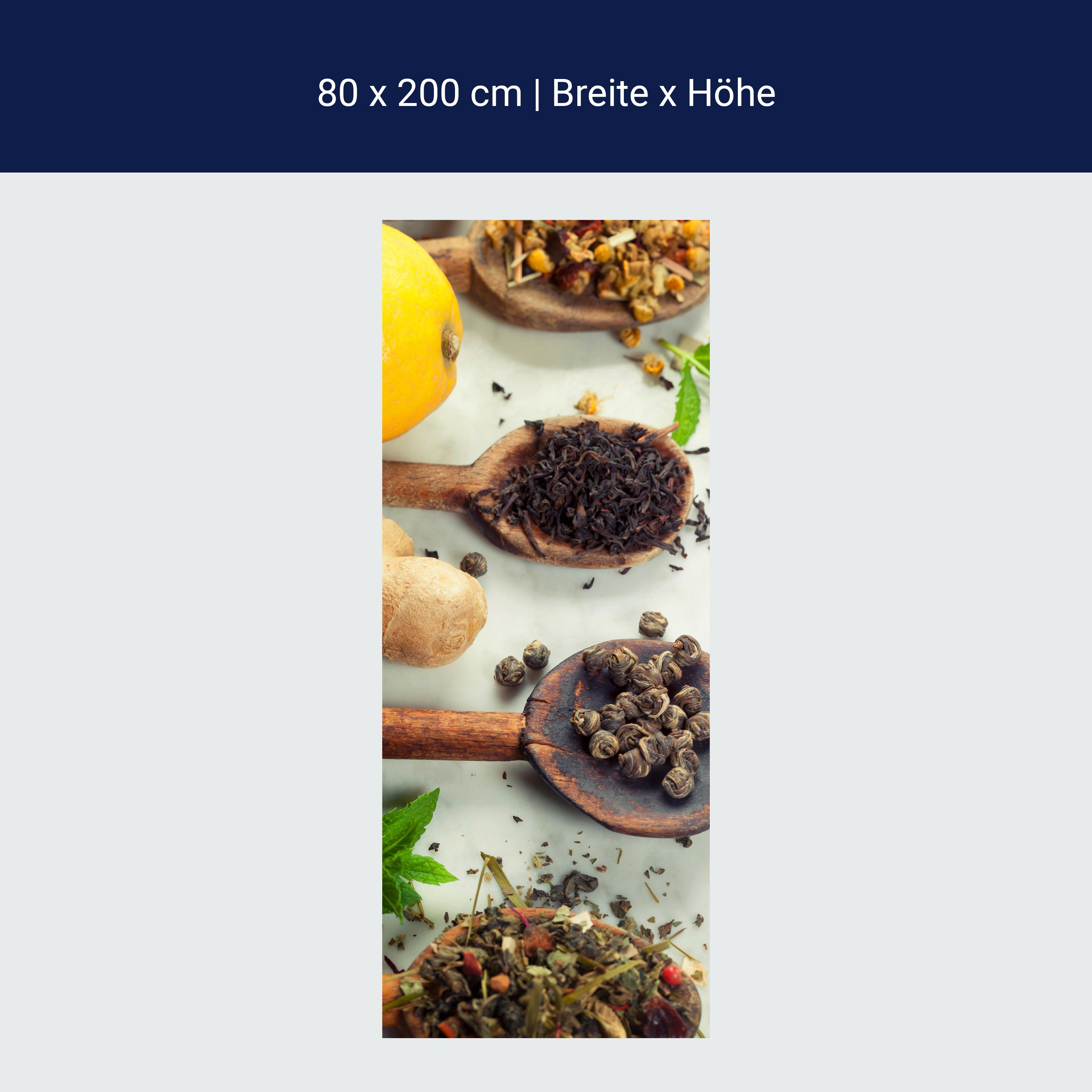 Türtapete Teezeit M0729 Türtapete Teezeit M0729