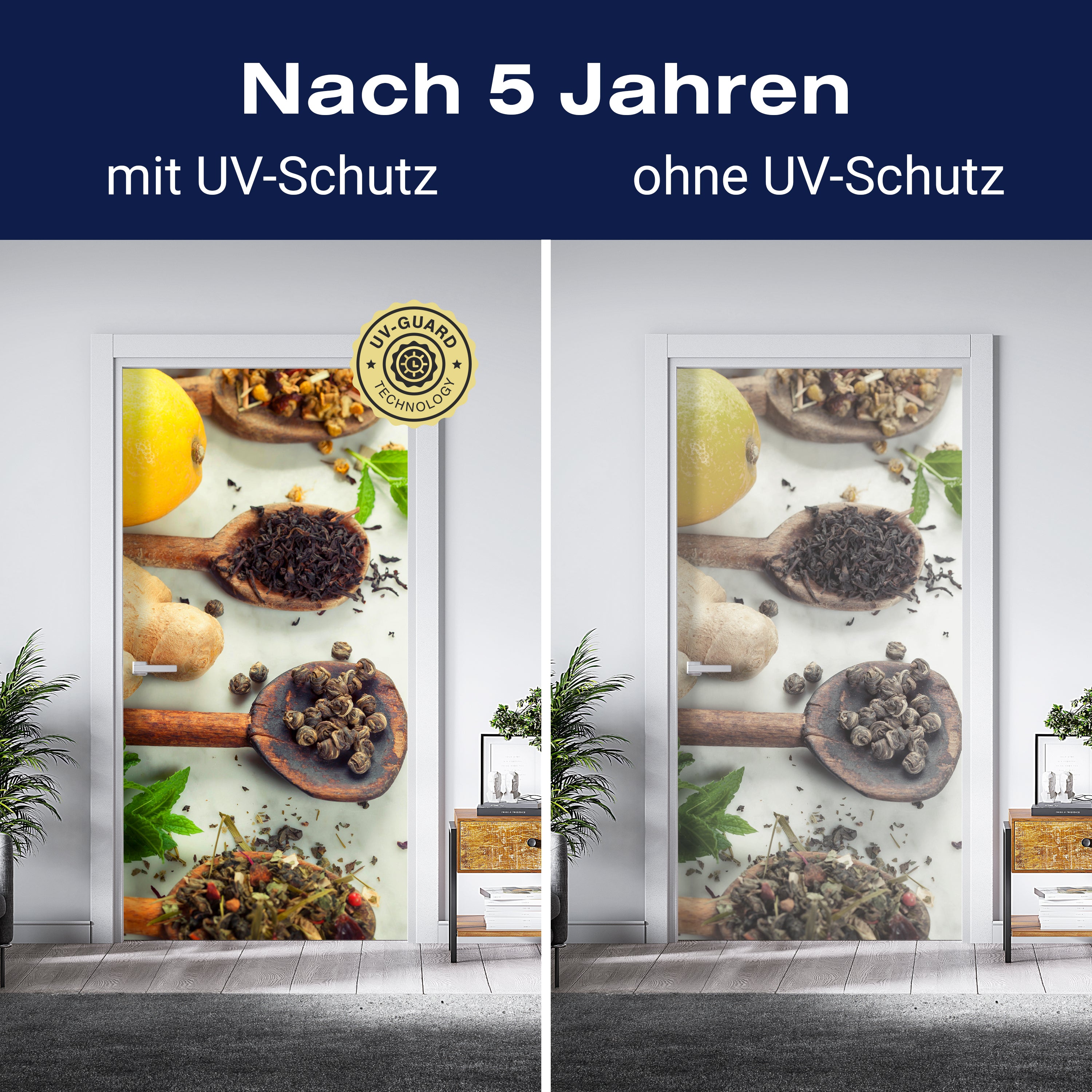 Türtapete Teezeit M0729 - Bild 4 Türtapete Teezeit M0729 - Bild 4