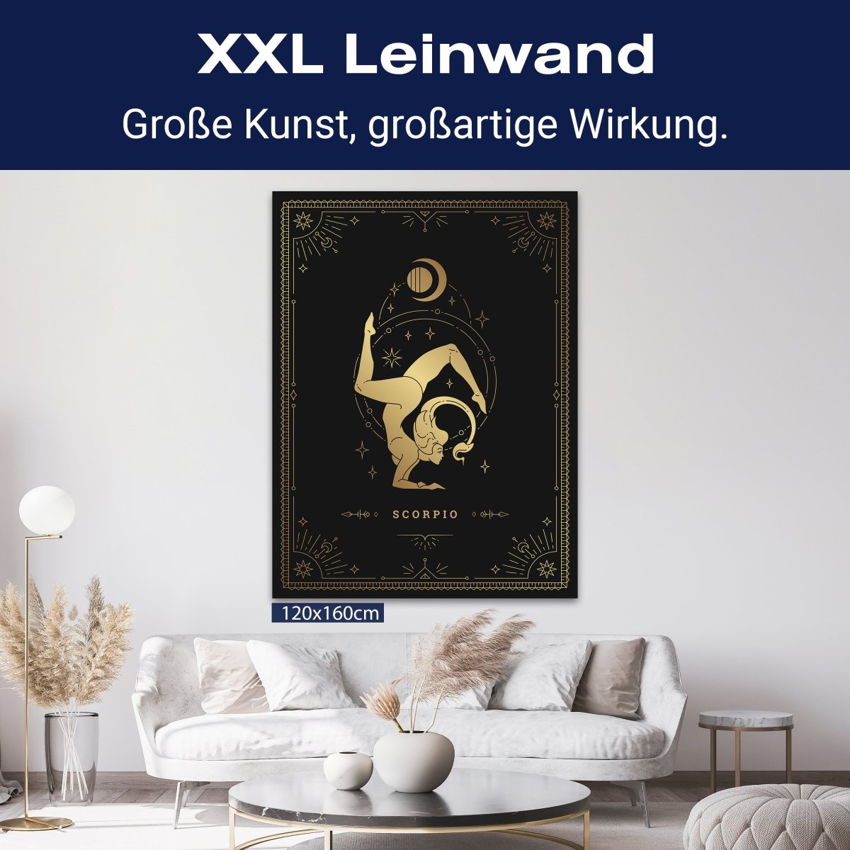 Leinwandbild Sternzeichen, Skorpion, Hochformat M0730 kaufen - Bild 9 Leinwandbild Sternzeichen, Skorpion, Hochformat M0730 kaufen - Bild 9