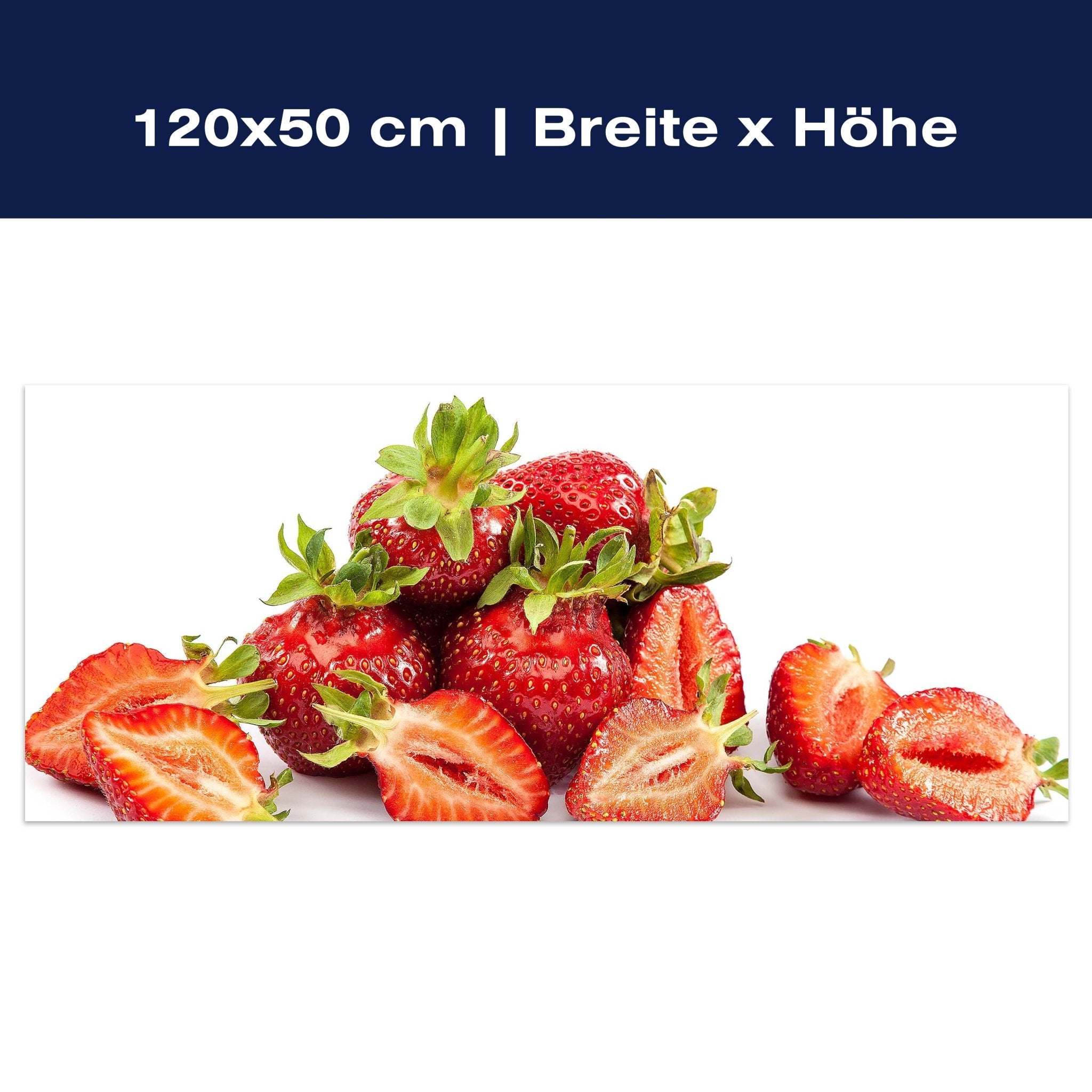 Leinwandbild Erdbeeren M0734 Leinwandbild Erdbeeren M0734