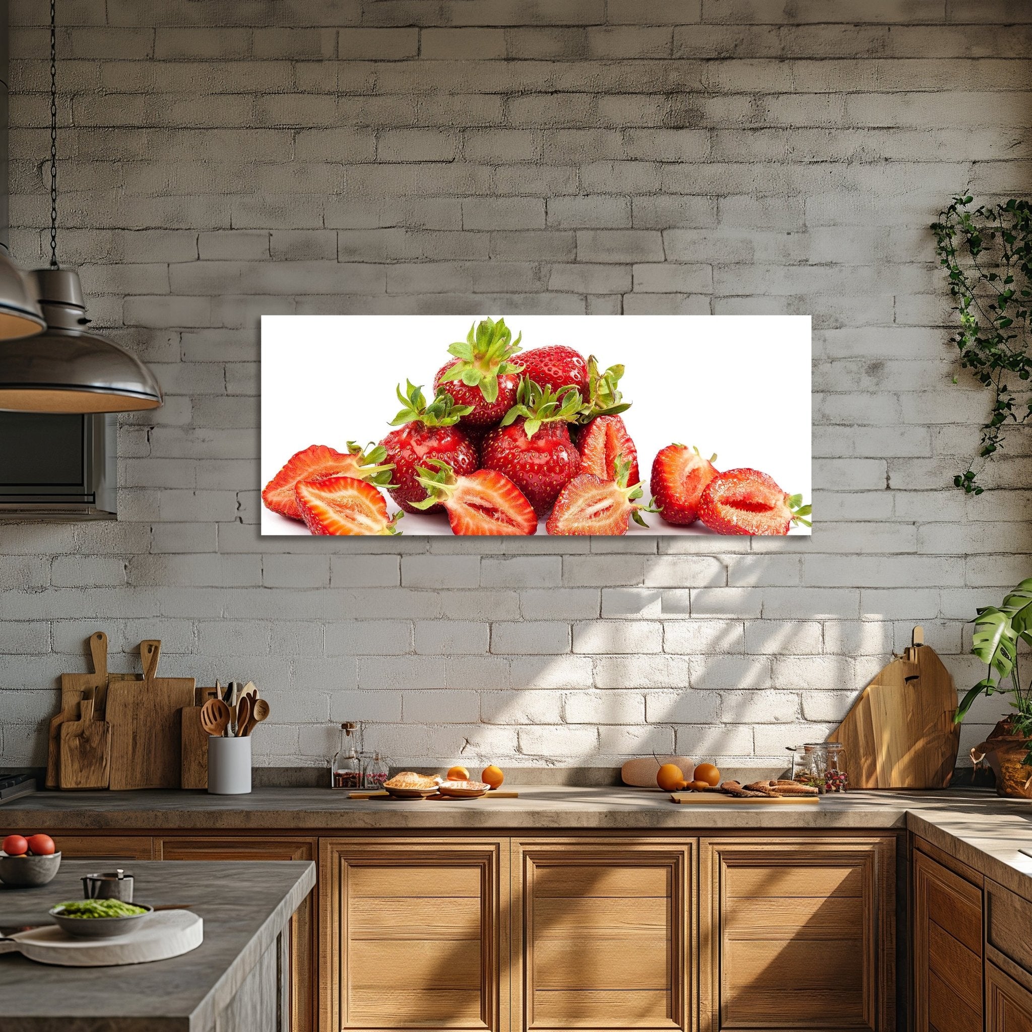 Leinwandbild Erdbeeren M0734 kaufen - Bild 2 Leinwandbild Erdbeeren M0734 kaufen - Bild 2