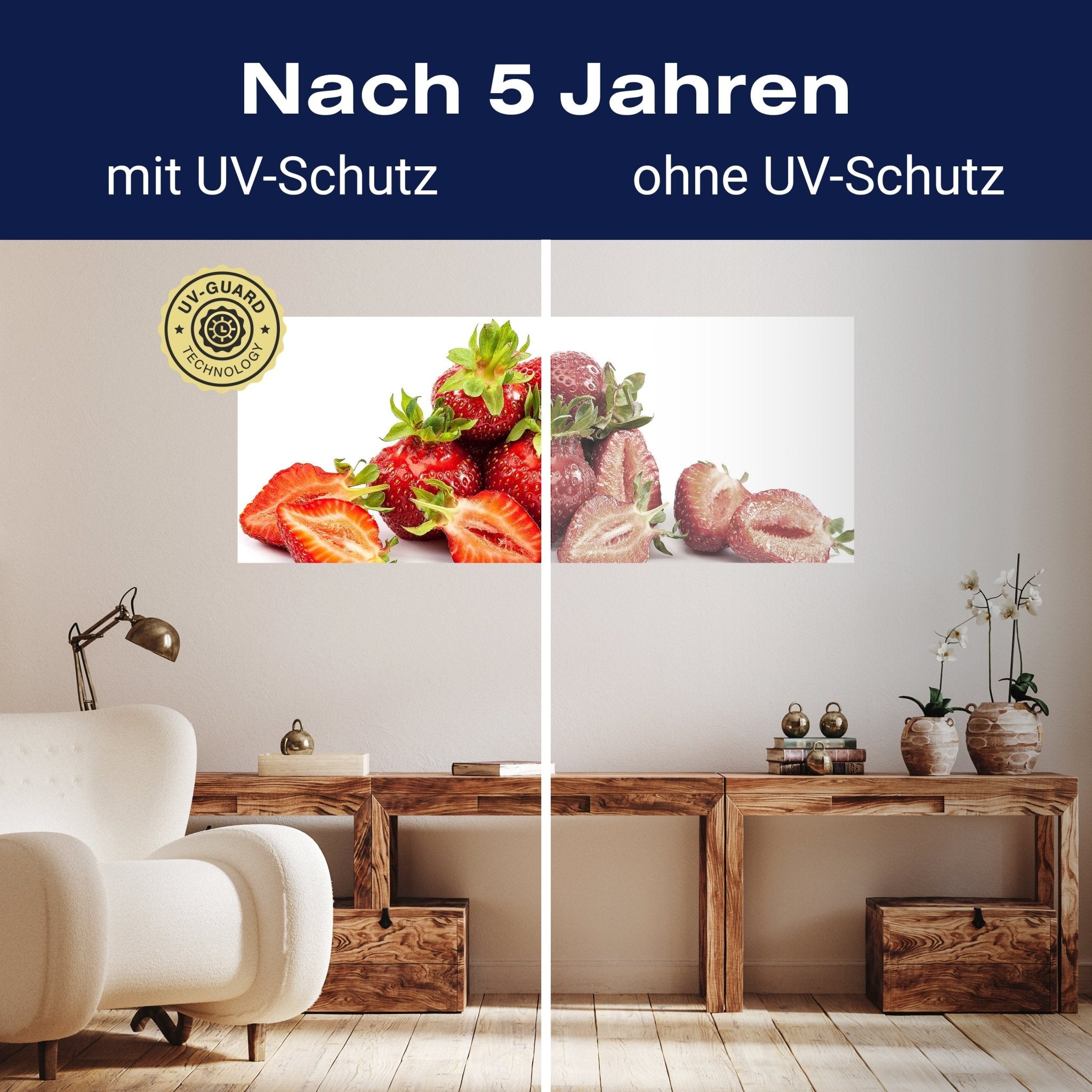 Leinwandbild Erdbeeren M0734 kaufen - Bild 9 Leinwandbild Erdbeeren M0734 kaufen - Bild 9