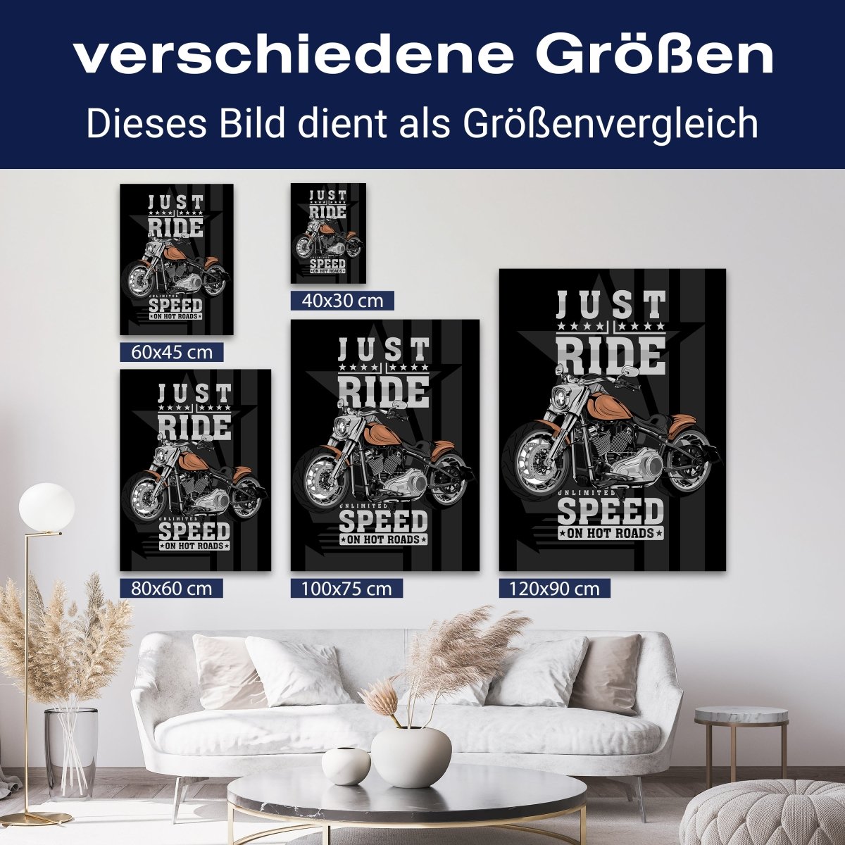 Leinwandbild Sport, Motorrad, Spruch, Hochformat M0734 kaufen - Bild 8 Leinwandbild Sport, Motorrad, Spruch, Hochformat M0734 kaufen - Bild 8
