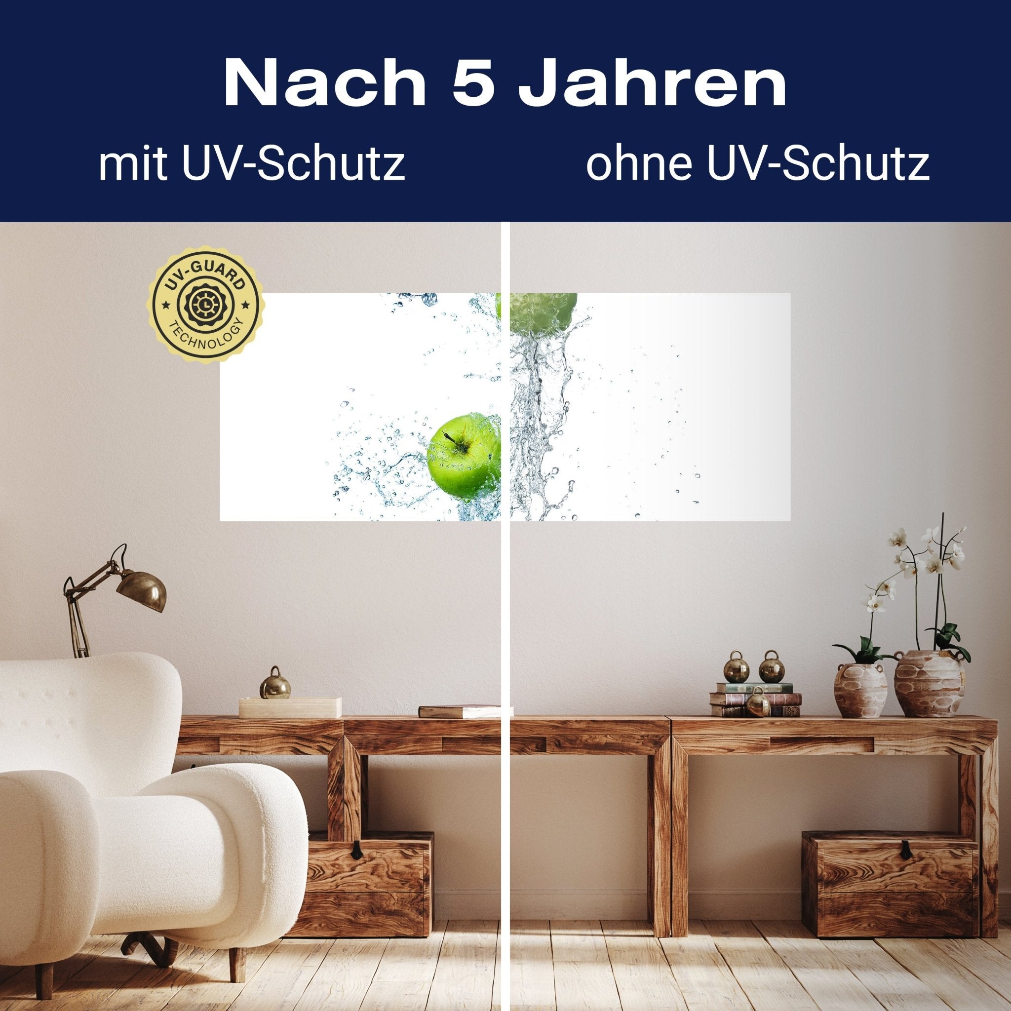 Leinwandbild grüner Apfel M0736 kaufen - Bild 9 Leinwandbild grüner Apfel M0736 kaufen - Bild 9