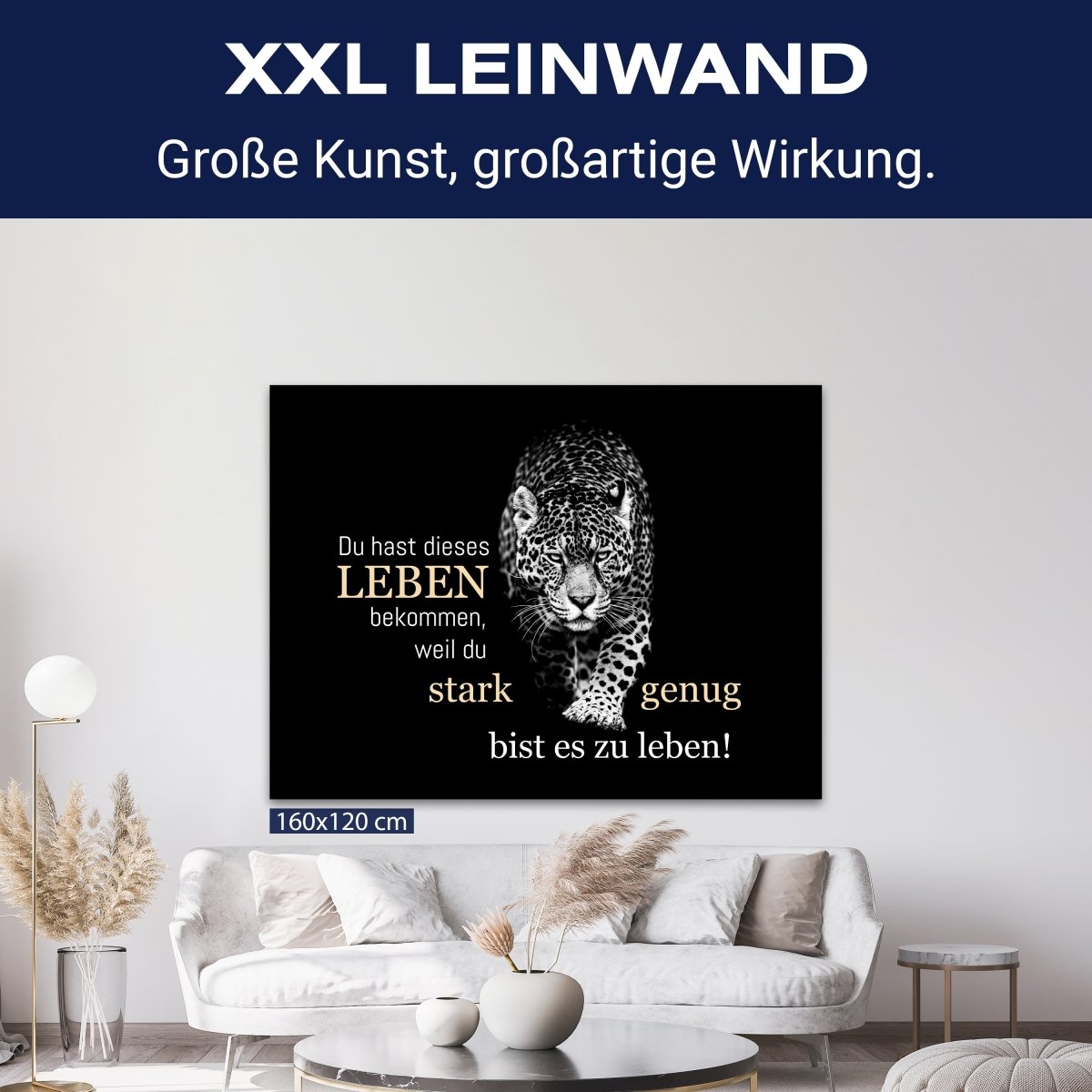 Leinwandbild Spruch Dieses Leben M0736 kaufen - Bild 9 Leinwandbild Spruch Dieses Leben M0736 kaufen - Bild 9