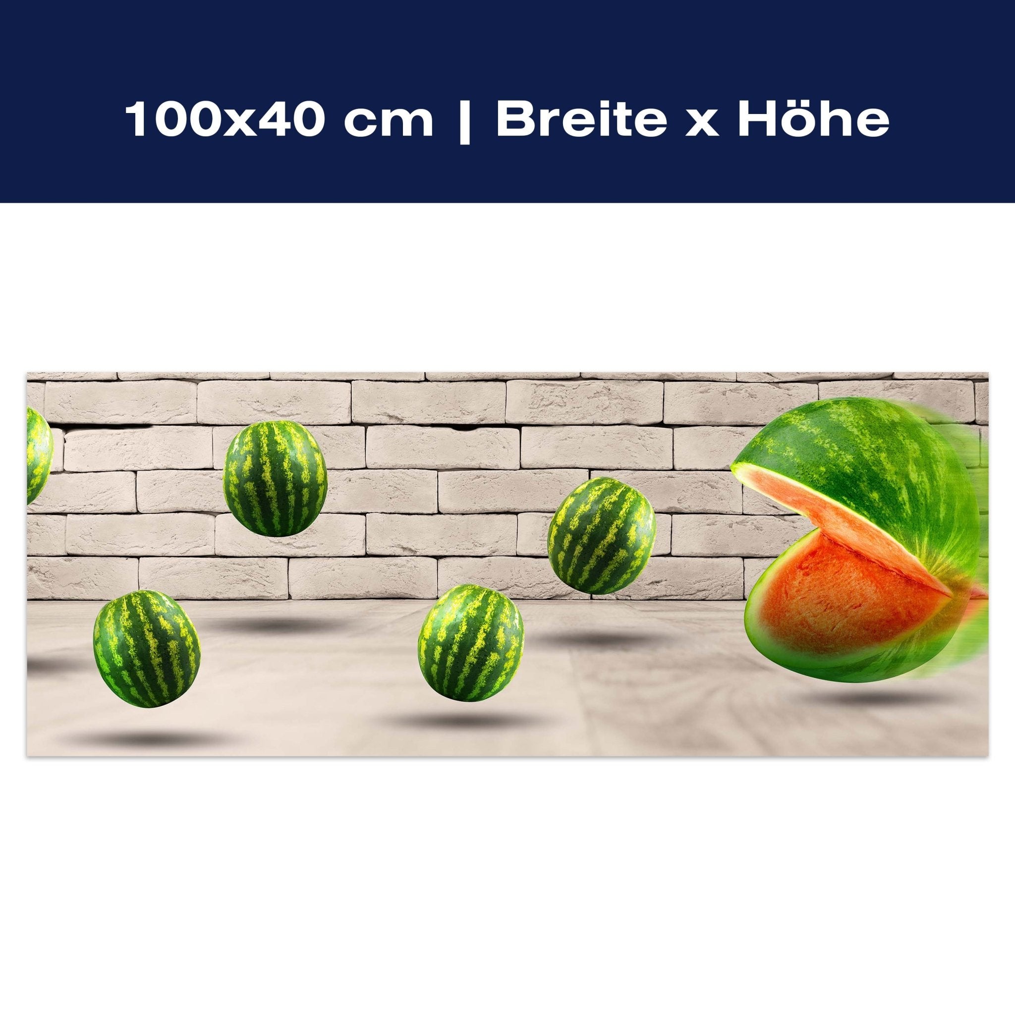 Leinwandbild Pac - Melone M0739 Leinwandbild Pac - Melone M0739