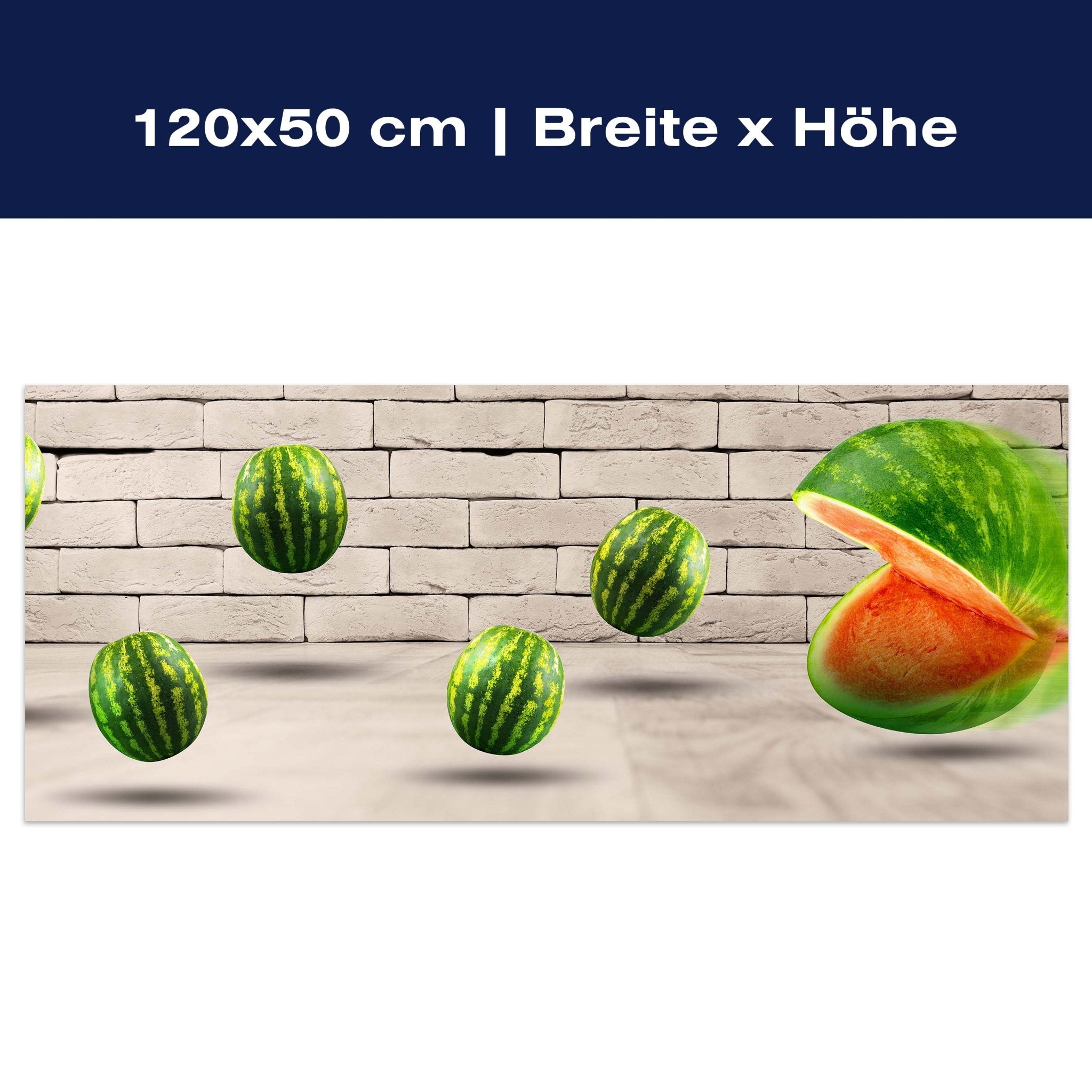 Leinwandbild Pac - Melone M0739 Leinwandbild Pac - Melone M0739