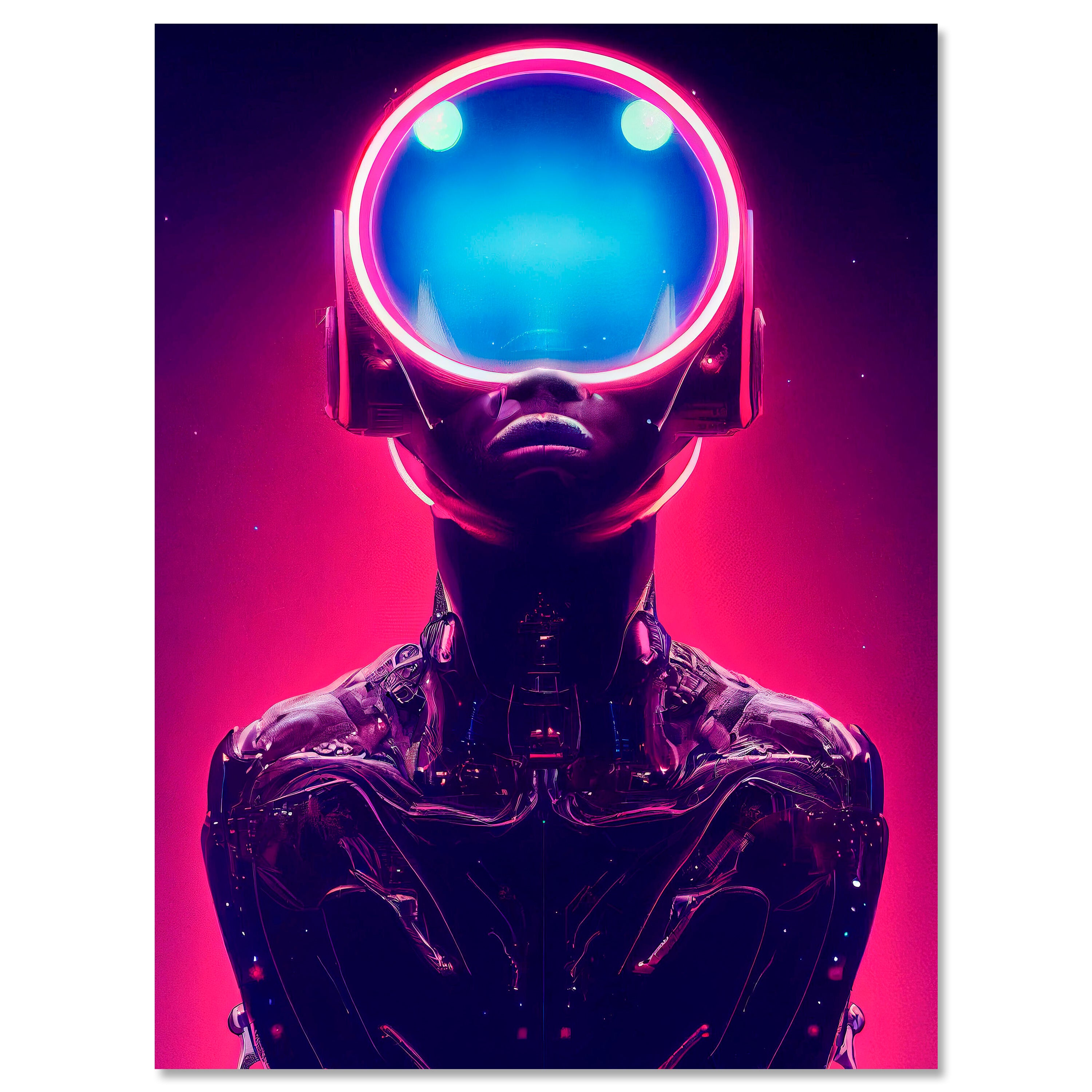 Leinwandbild Gaming, Roboter, Hochformat M0750 kaufen - Bild 1 Leinwandbild Gaming, Roboter, Hochformat M0750 kaufen - Bild 1