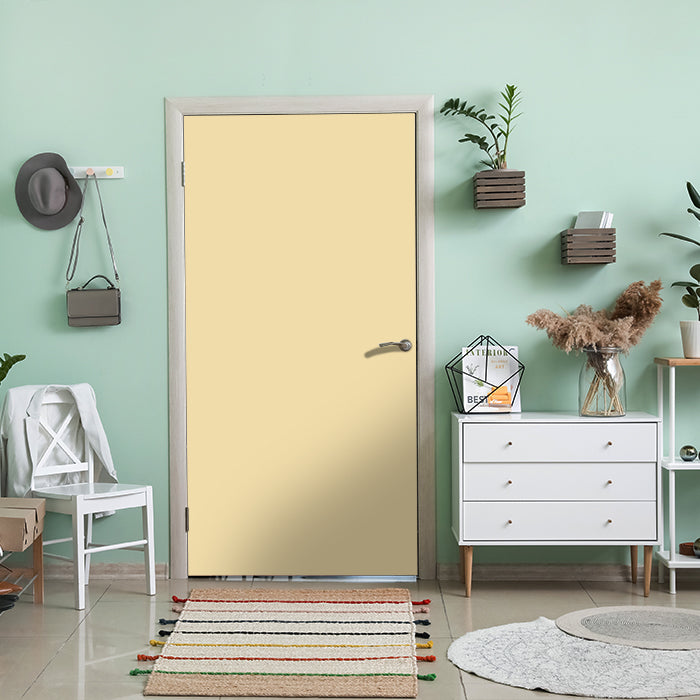 Türtapete einfarbig Creame M0750 - Bild 1 Türtapete einfarbig Creame M0750 - Bild 1