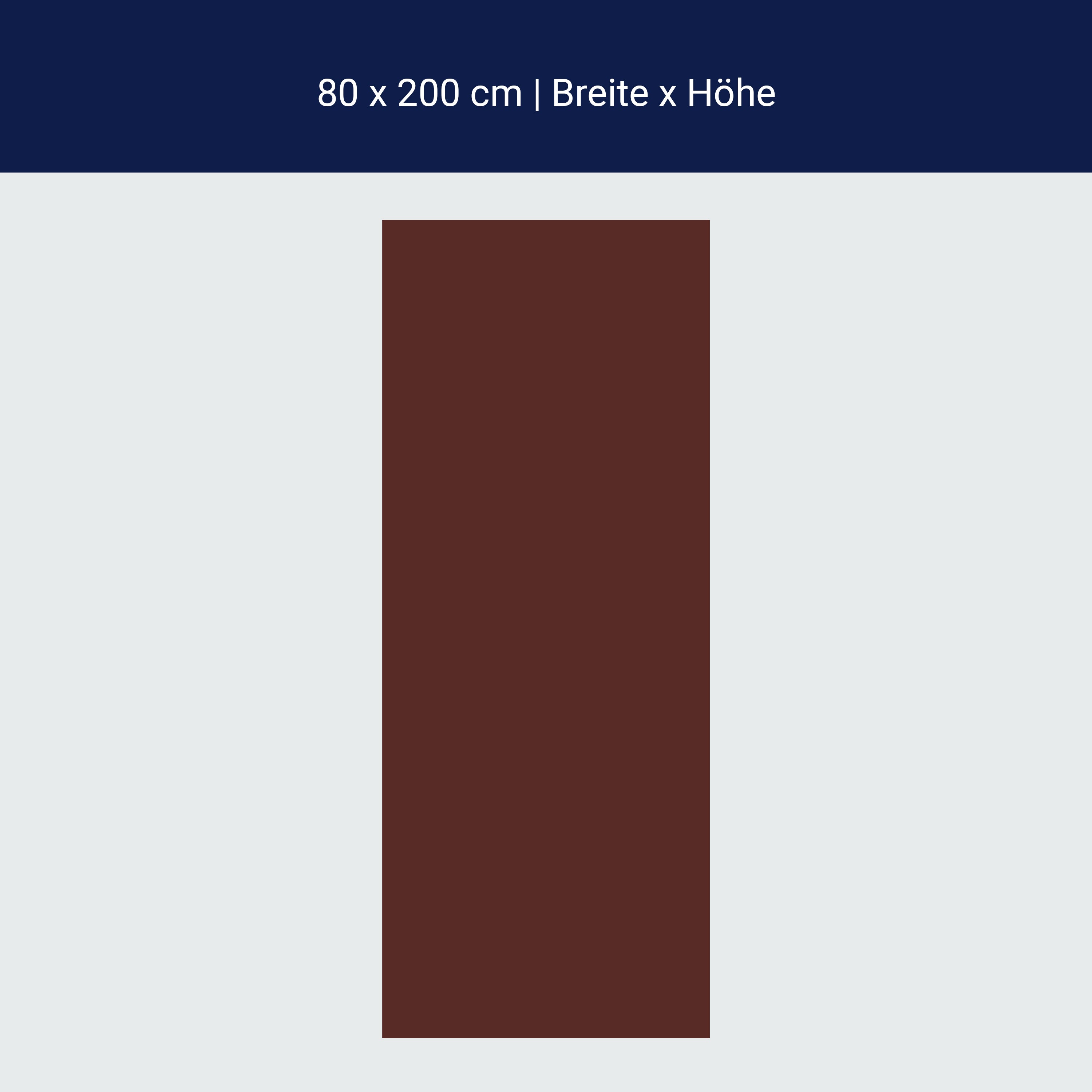 Türtapete einfarbig Braun M0751 Türtapete einfarbig Braun M0751