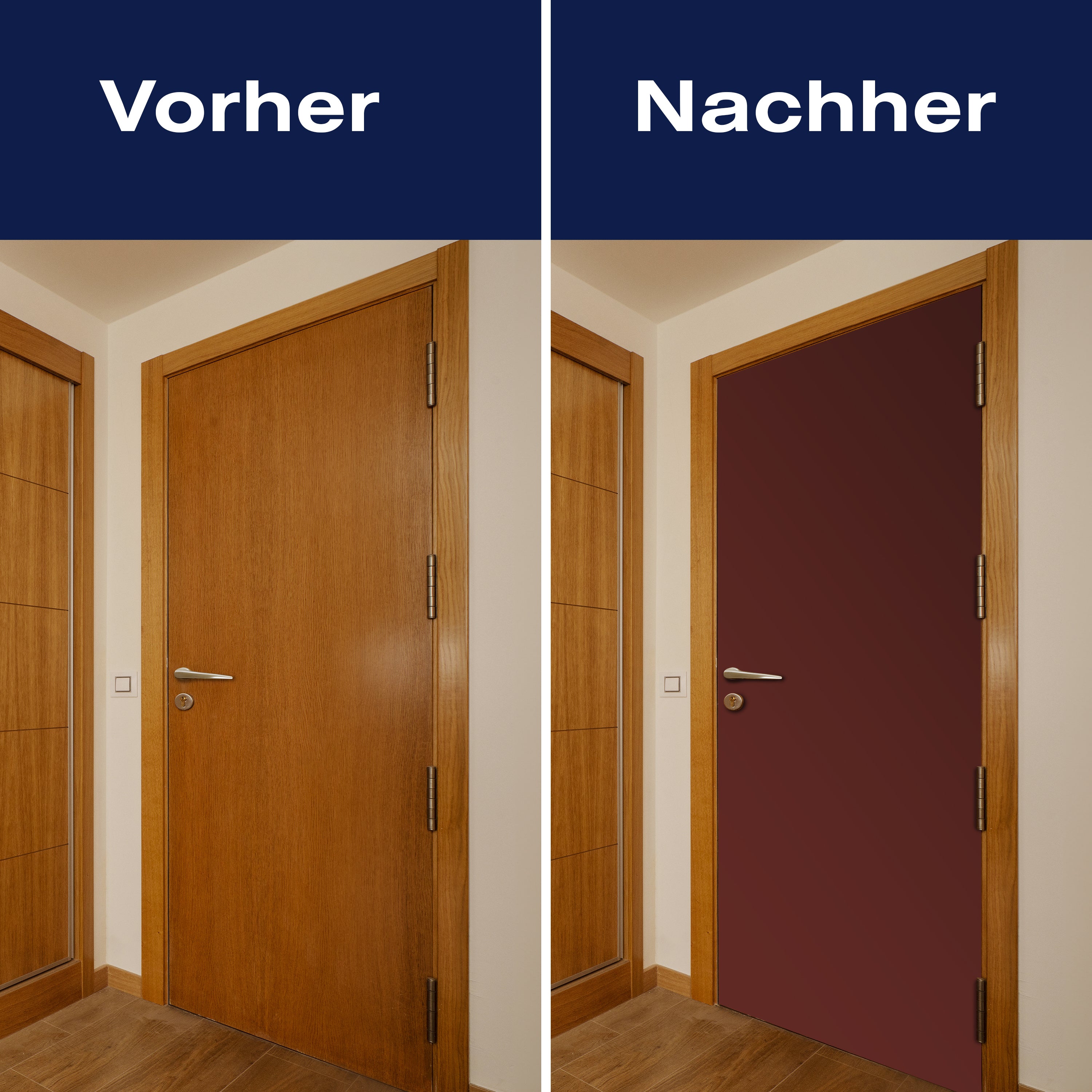 Türtapete einfarbig Braun M0751 - Bild 10 Türtapete einfarbig Braun M0751 - Bild 10