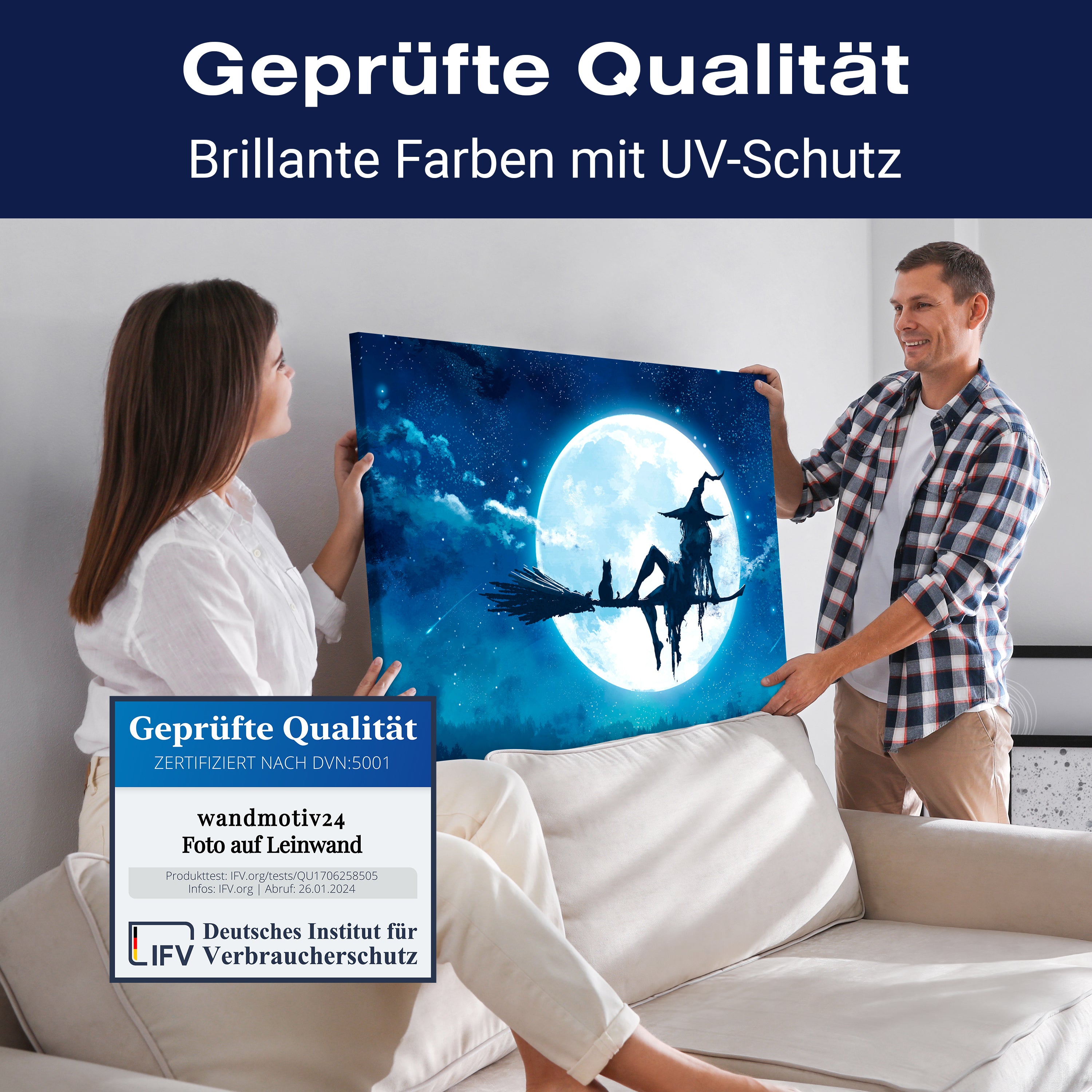 Leinwandbild Fantasy, Hexe, Querformat M0752 kaufen - Bild 4 Leinwandbild Fantasy, Hexe, Querformat M0752 kaufen - Bild 4