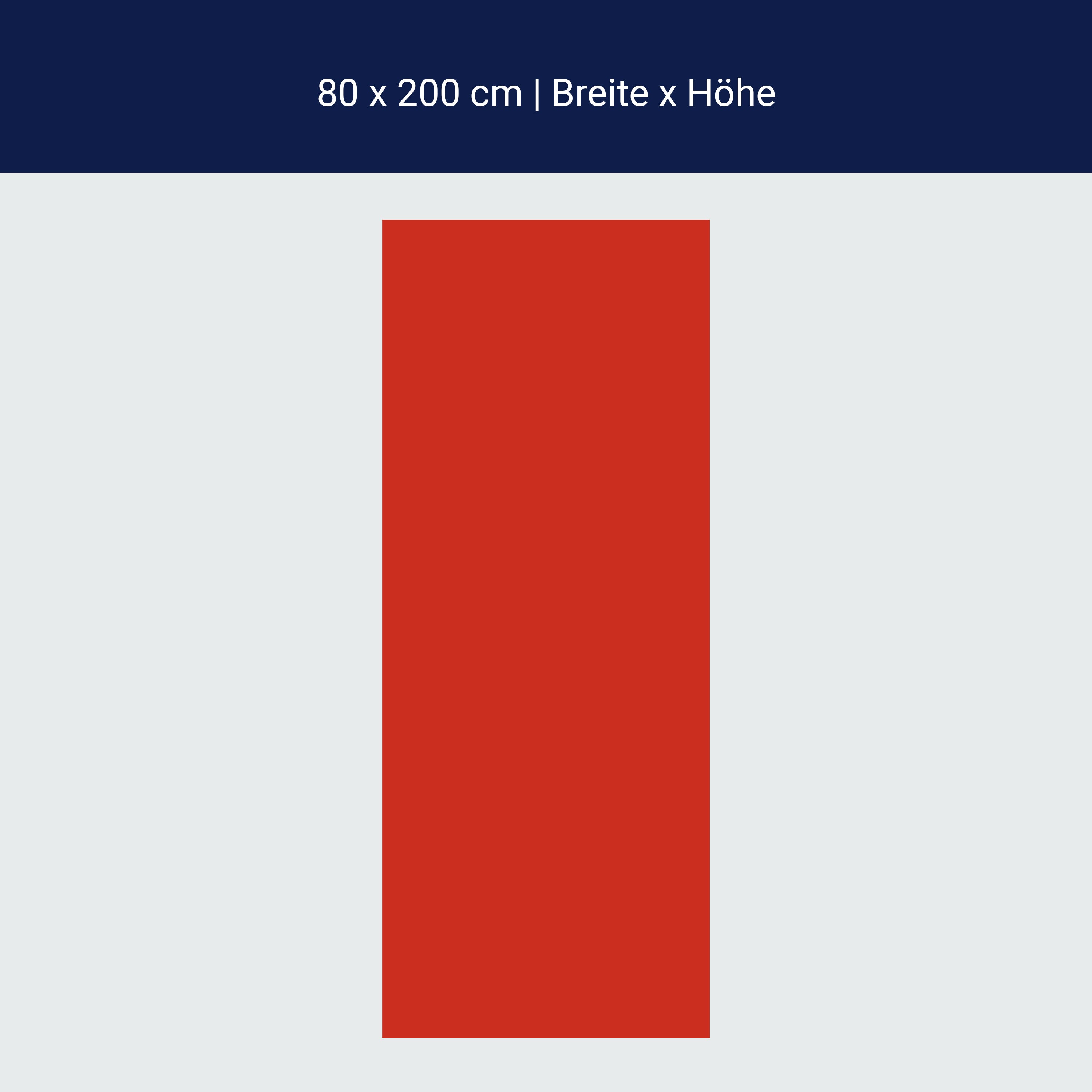 Türtapete einfarbig Rot M0754 Türtapete einfarbig Rot M0754