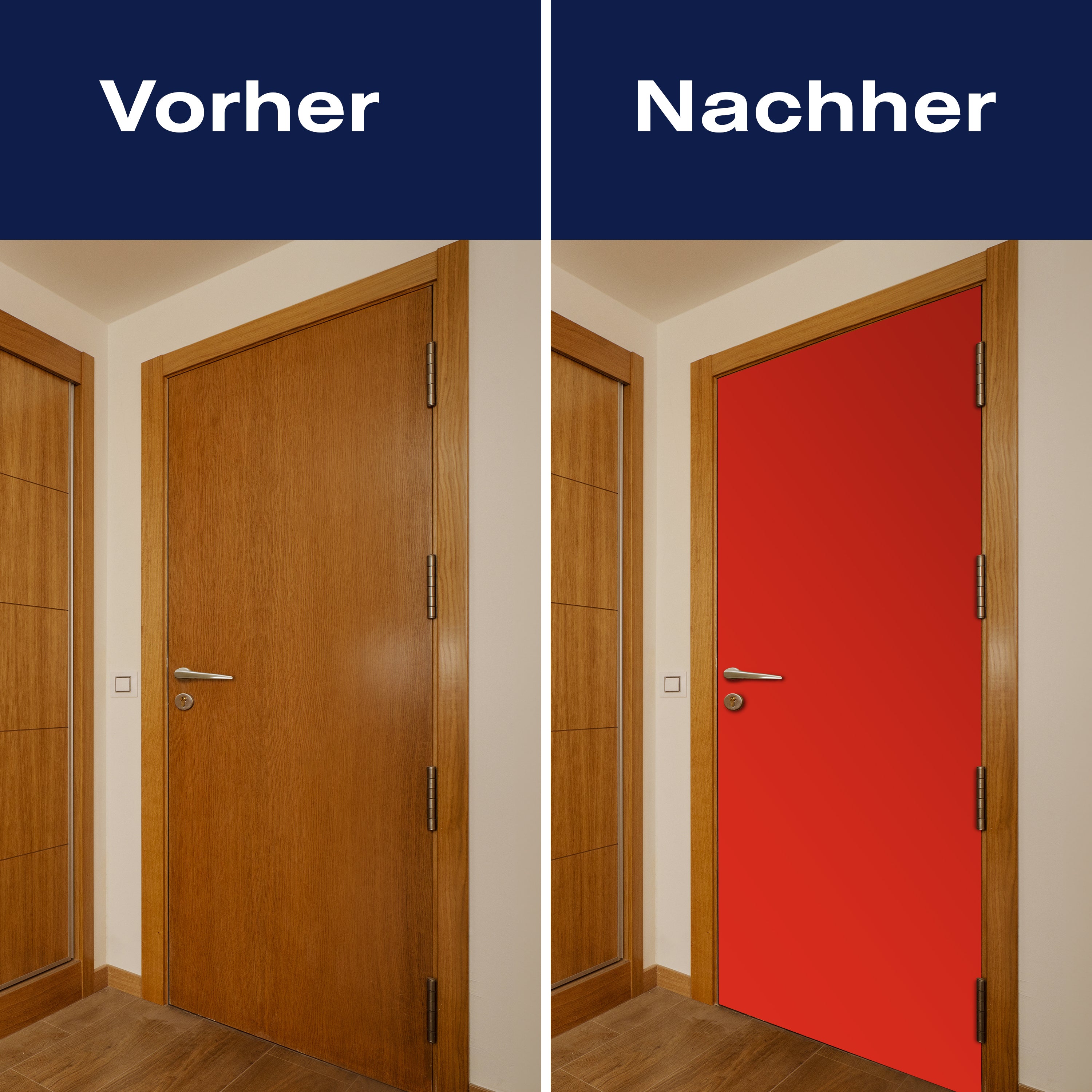 Türtapete einfarbig Rot M0754 - Bild 10 Türtapete einfarbig Rot M0754 - Bild 10