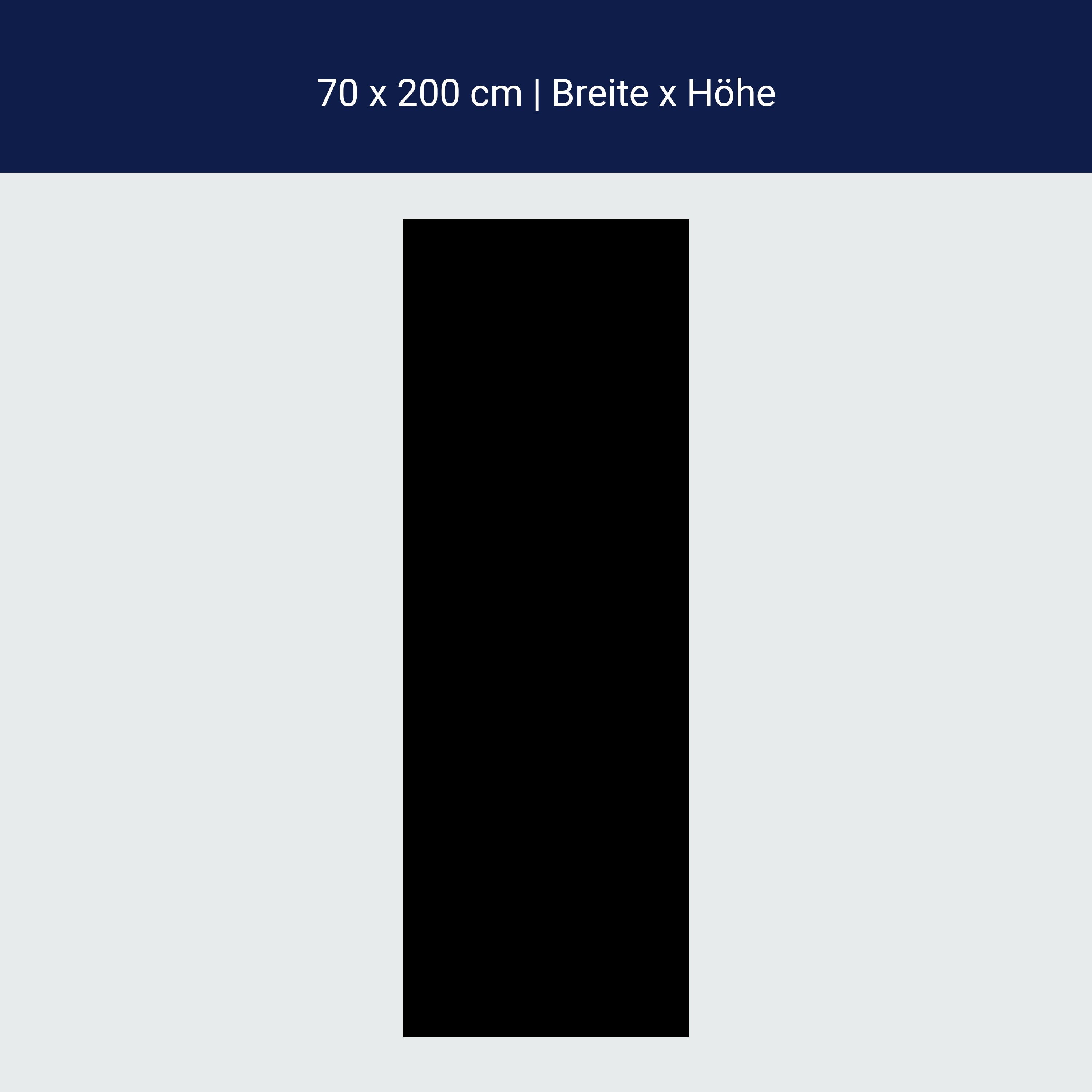 Türtapete einfarbig Schwarz M0756 Türtapete einfarbig Schwarz M0756