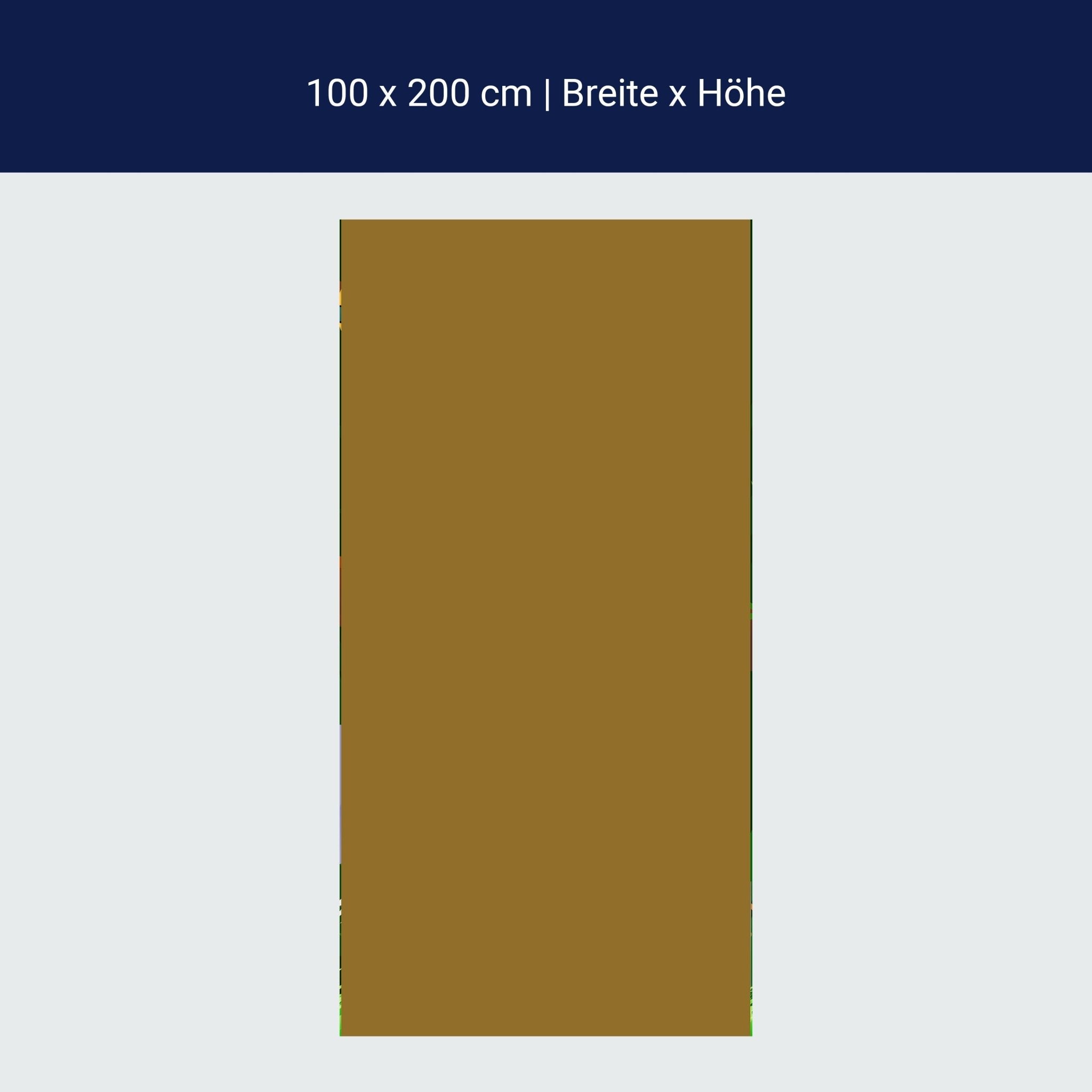 Türtapete einfarbig Gold M0757 Türtapete einfarbig Gold M0757