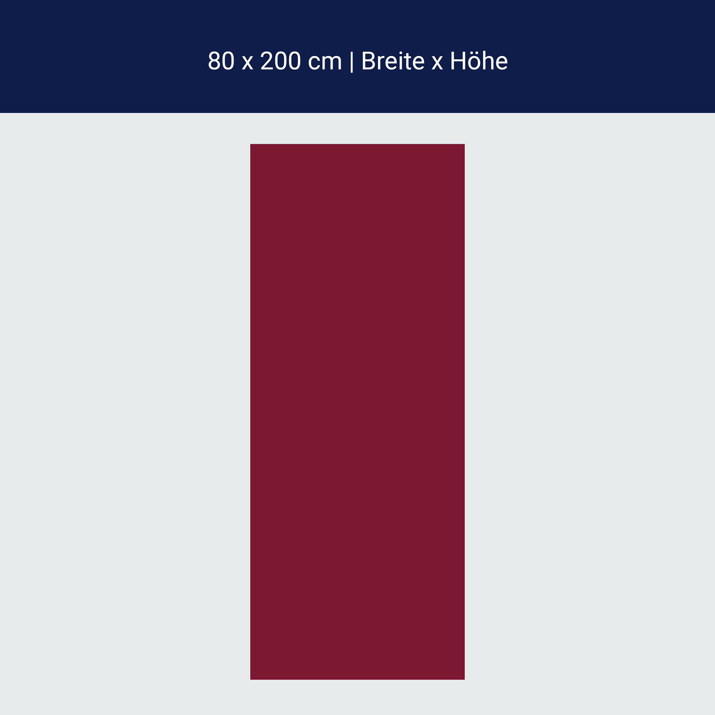 Türtapete einfarbig Bordeaux M0761 Türtapete einfarbig Bordeaux M0761