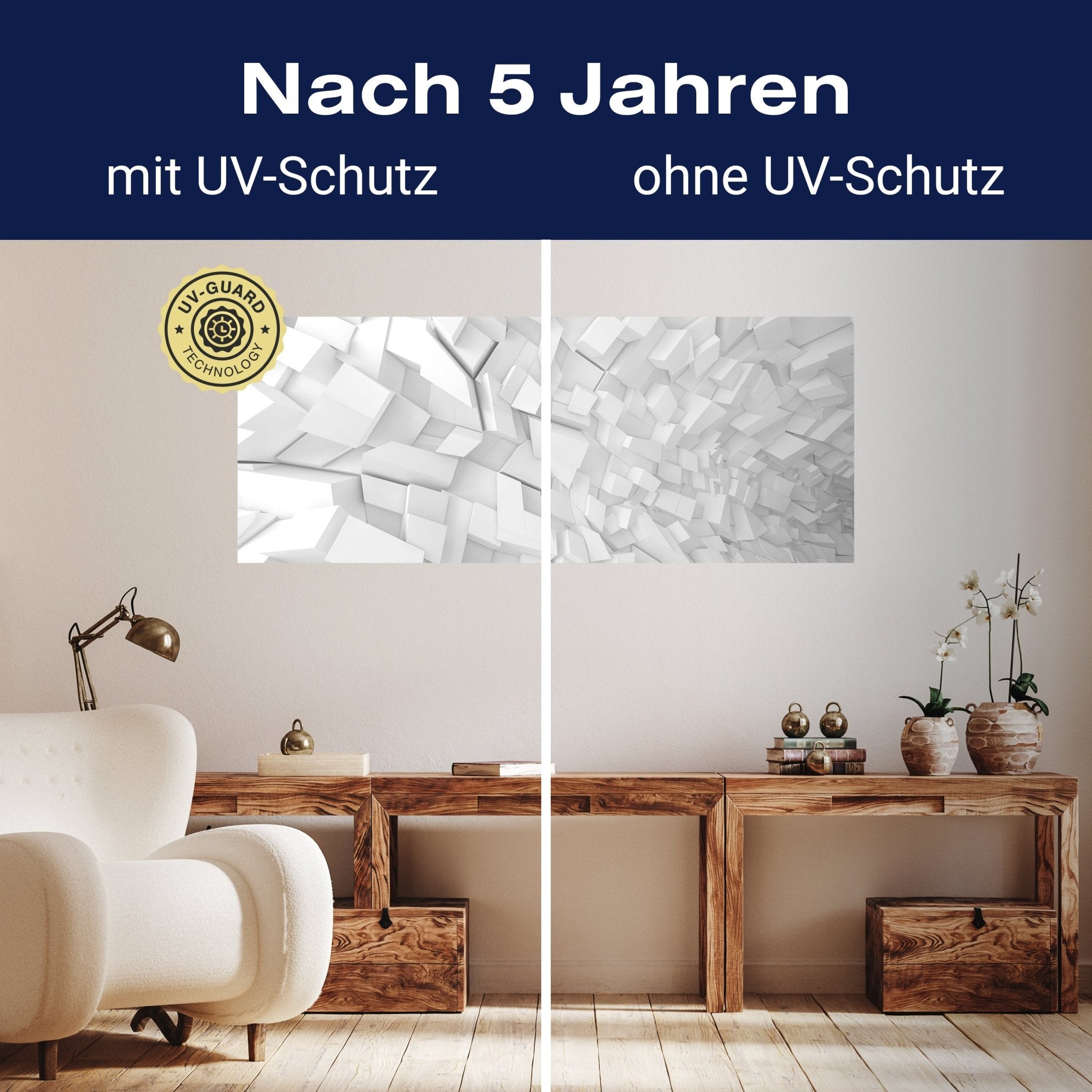 Leinwandbild Innenmuster mit chaotischen Blöcken M0767 kaufen - Bild 9 Leinwandbild Innenmuster mit chaotischen Blöcken M0767 kaufen - Bild 9