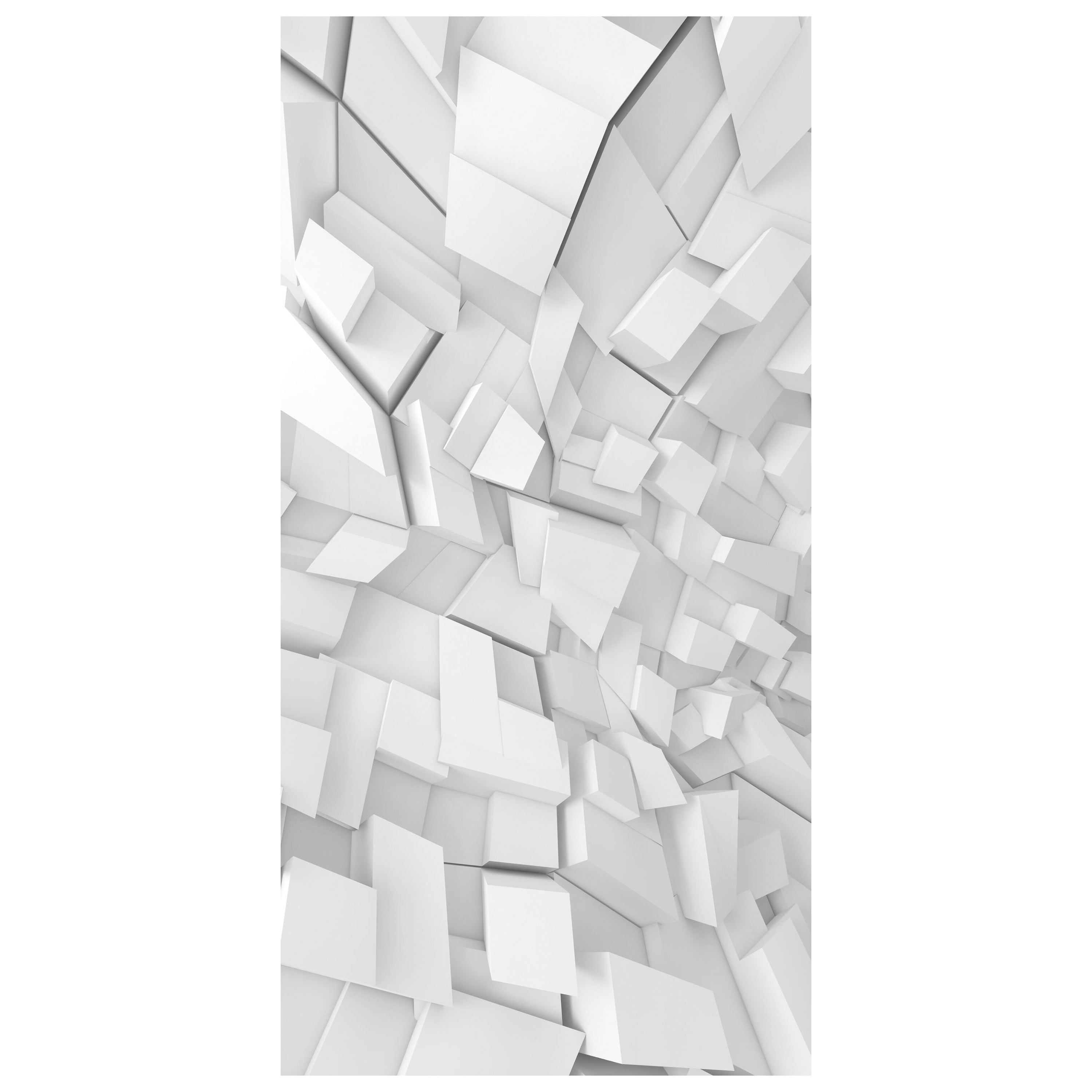 Türtapete Innenmuster mit chaotischen Blöcken M0767 - Bild 2 Türtapete Innenmuster mit chaotischen Blöcken M0767 - Bild 2