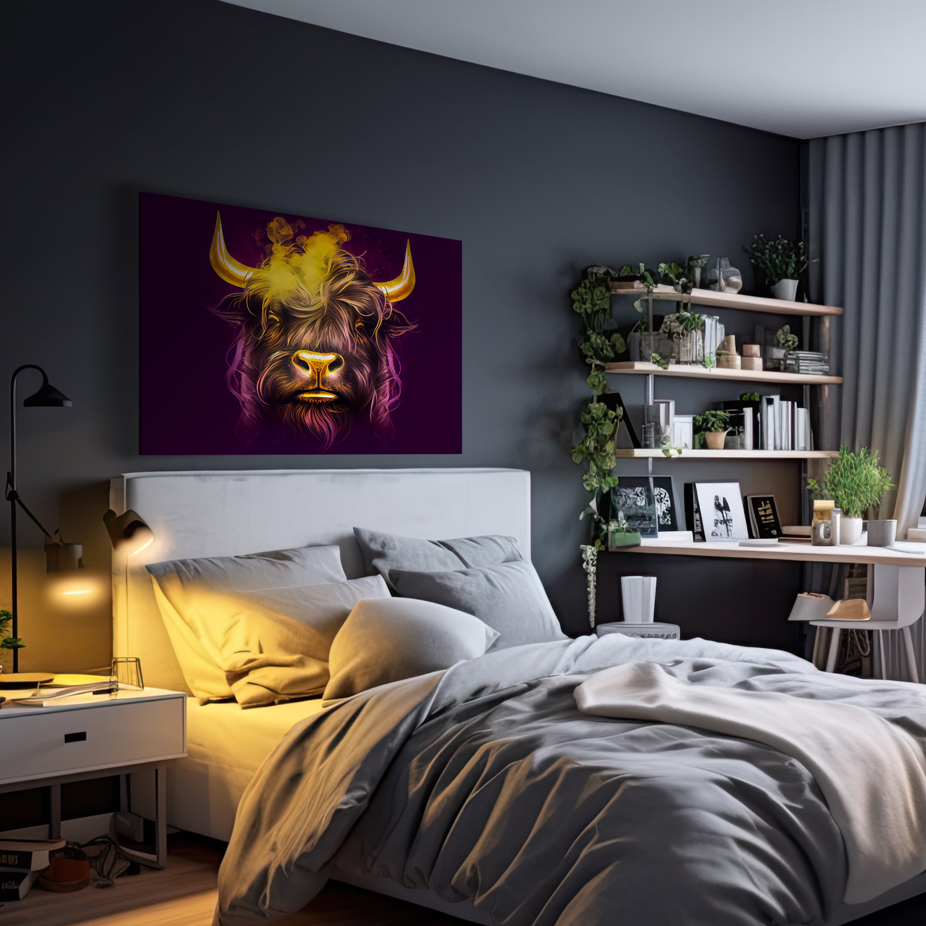 Leinwandbild Hochlandrind, Bulle, Querformat M0770 kaufen - Bild 3 Leinwandbild Hochlandrind, Bulle, Querformat M0770 kaufen - Bild 3