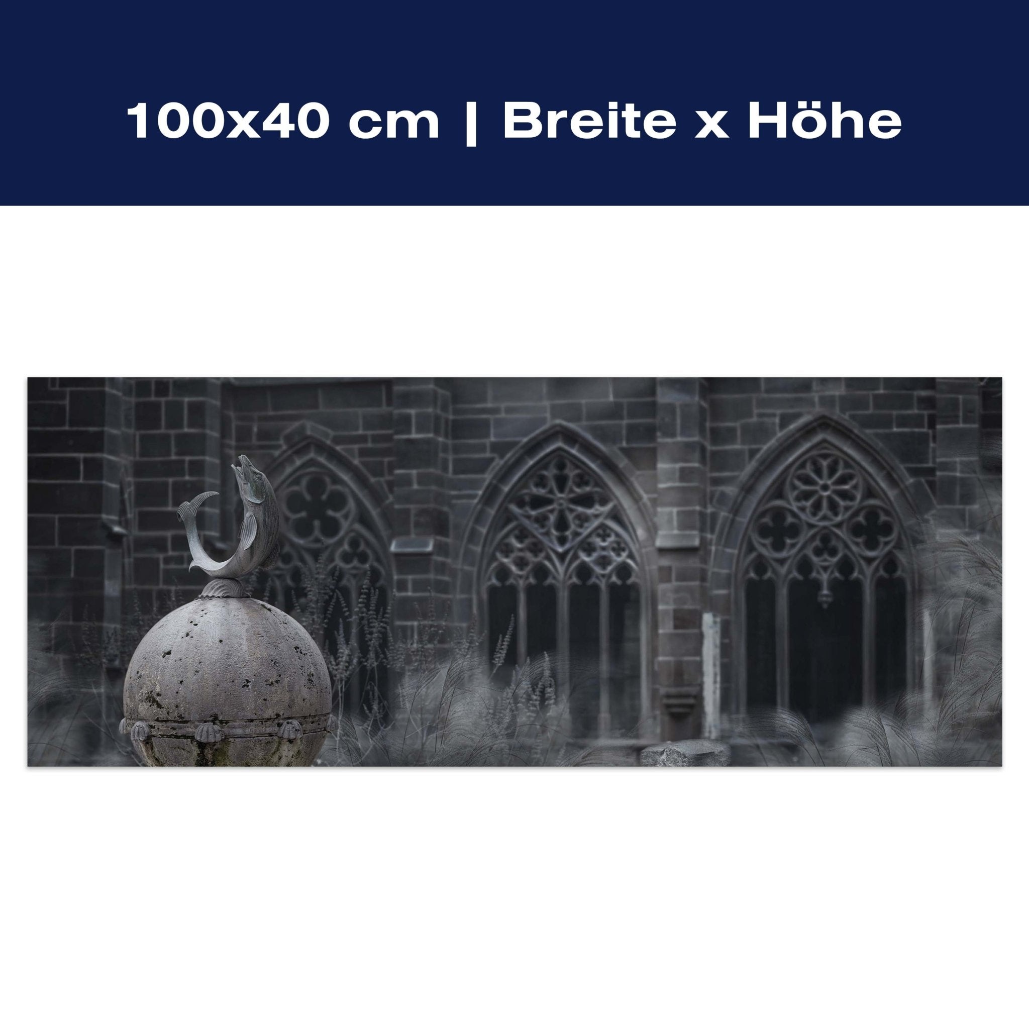 Leinwandbild Mittelalterliche mystisches Schloß M0771 Leinwandbild Mittelalterliche mystisches Schloß M0771