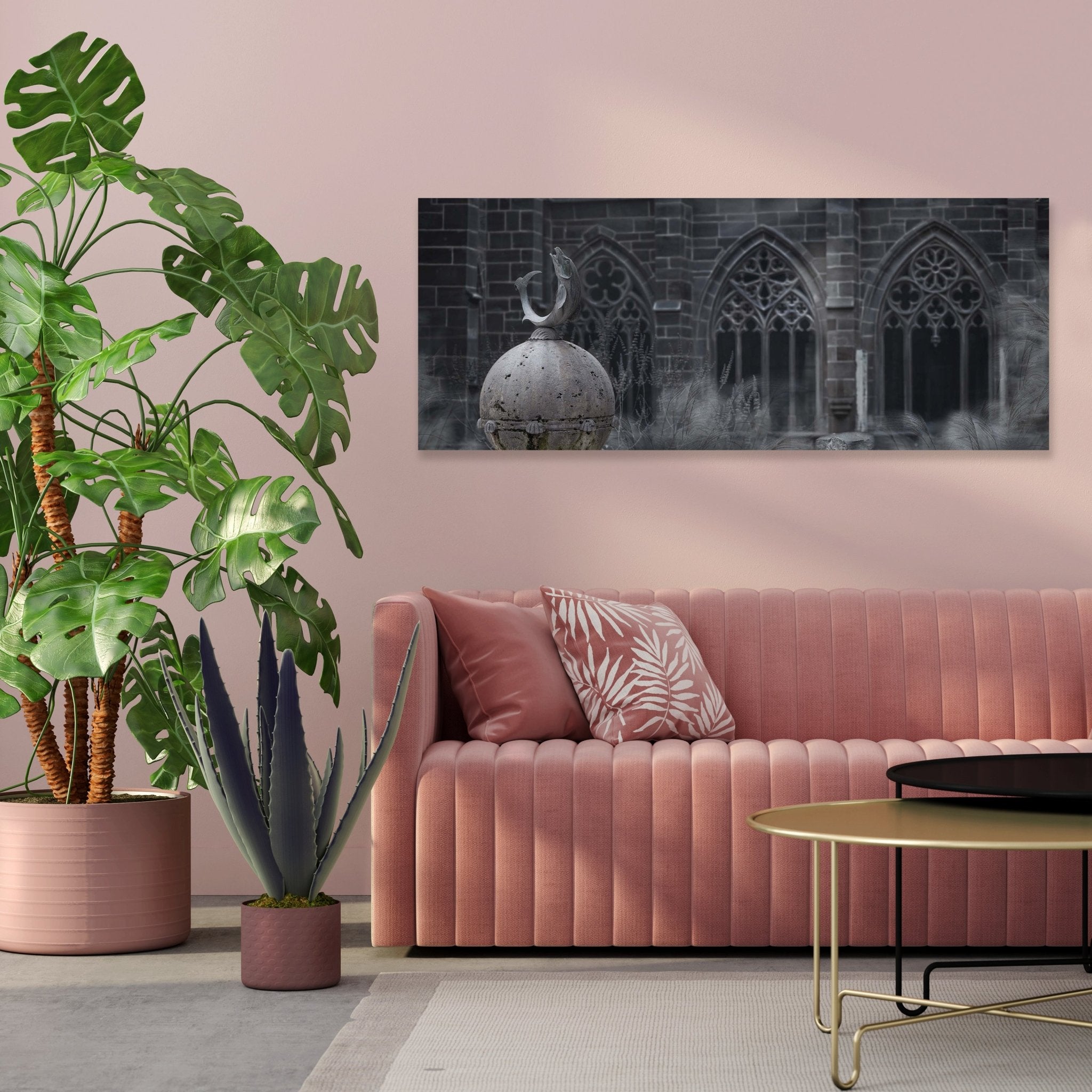 Leinwandbild Mittelalterliche mystisches Schloß M0771 kaufen - Bild 3 Leinwandbild Mittelalterliche mystisches Schloß M0771 kaufen - Bild 3