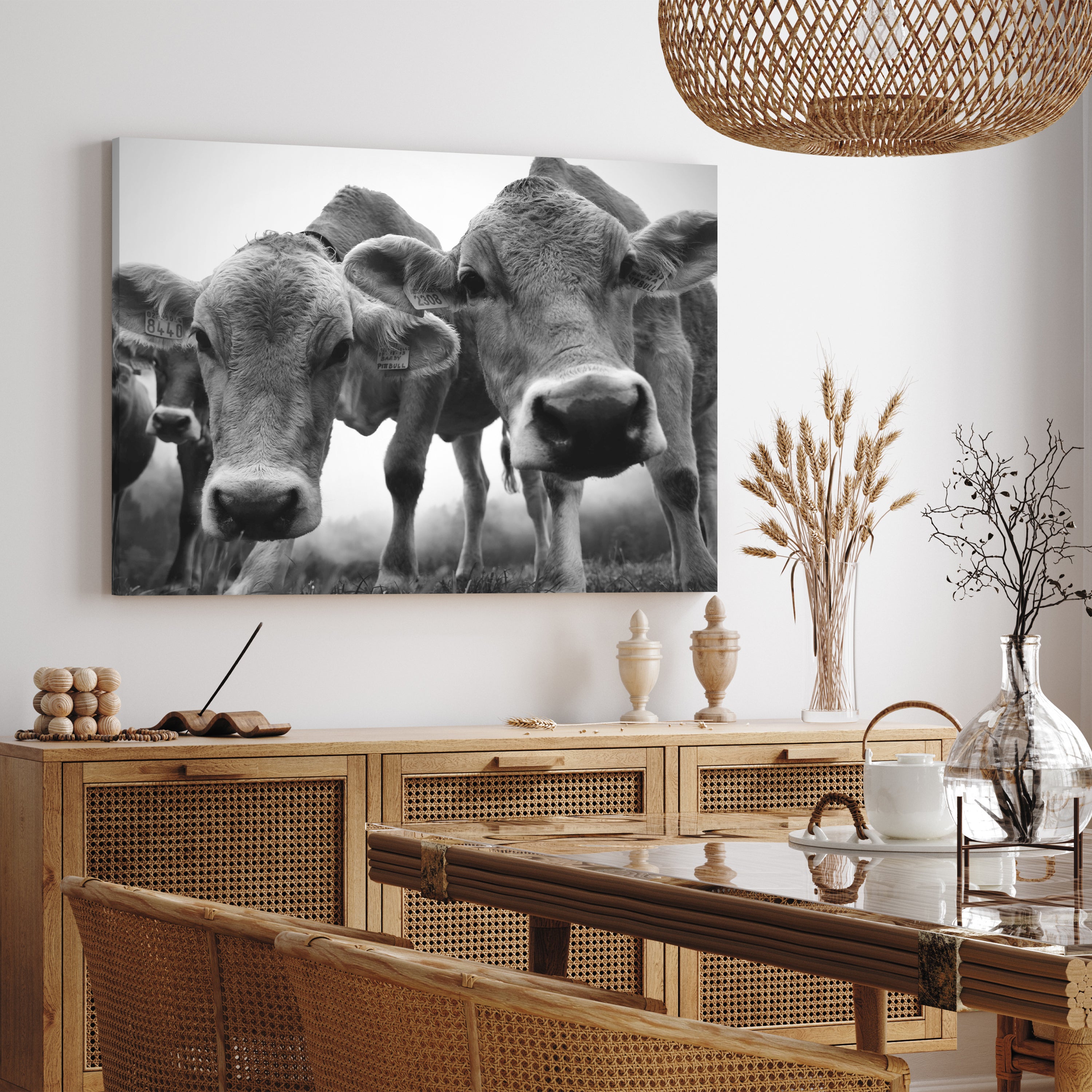 Leinwandbild Kühe, Weide, Querformat M0771 kaufen - Bild 3 Leinwandbild Kühe, Weide, Querformat M0771 kaufen - Bild 3