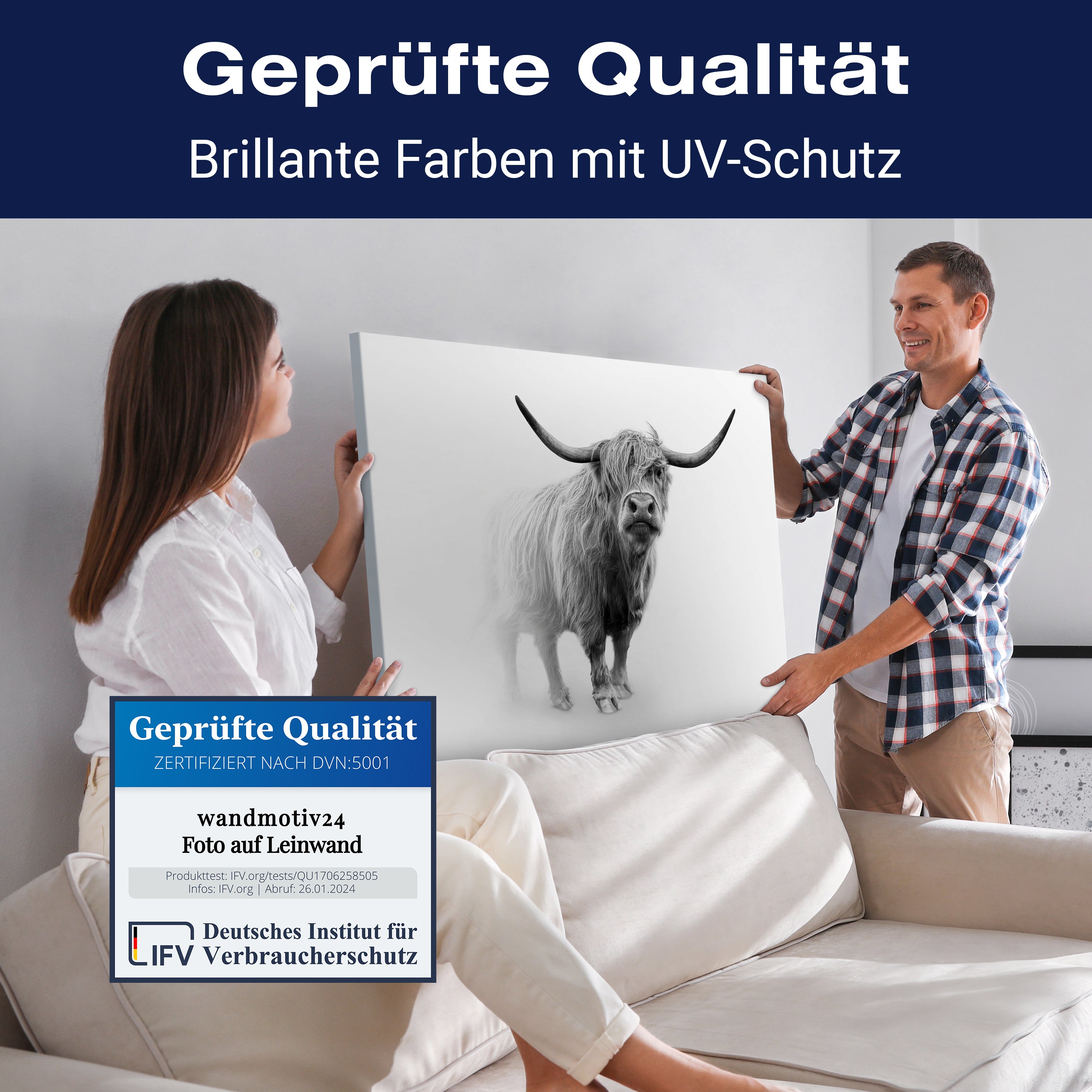 Leinwandbild Hochlandrind, Bulle, Querformat M0772 kaufen - Bild 4 Leinwandbild Hochlandrind, Bulle, Querformat M0772 kaufen - Bild 4