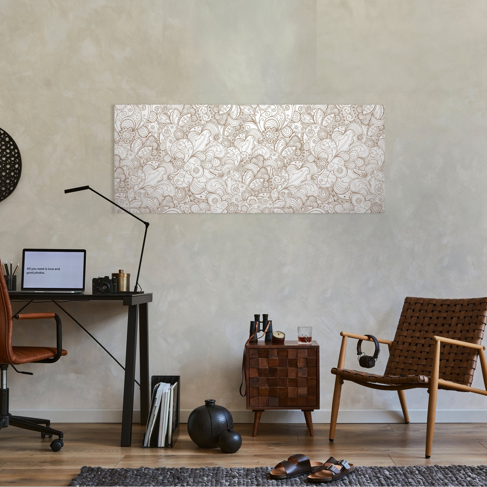 Leinwandbild Floral abstrakten Hintergrund M0775 kaufen - Bild 2 Leinwandbild Floral abstrakten Hintergrund M0775 kaufen - Bild 2