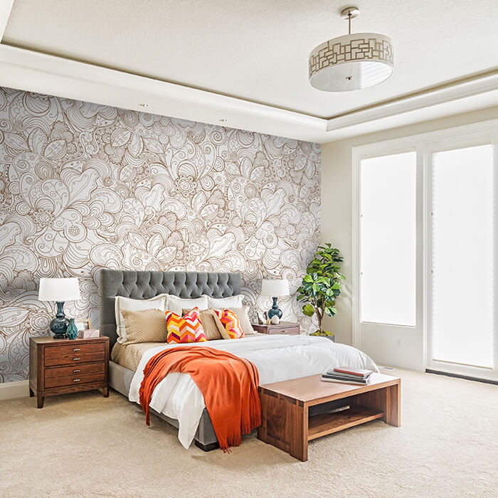 Fototapete Muster Blumen Floral M0775 - Bild 1 Fototapete Muster Blumen Floral M0775 - Bild 1